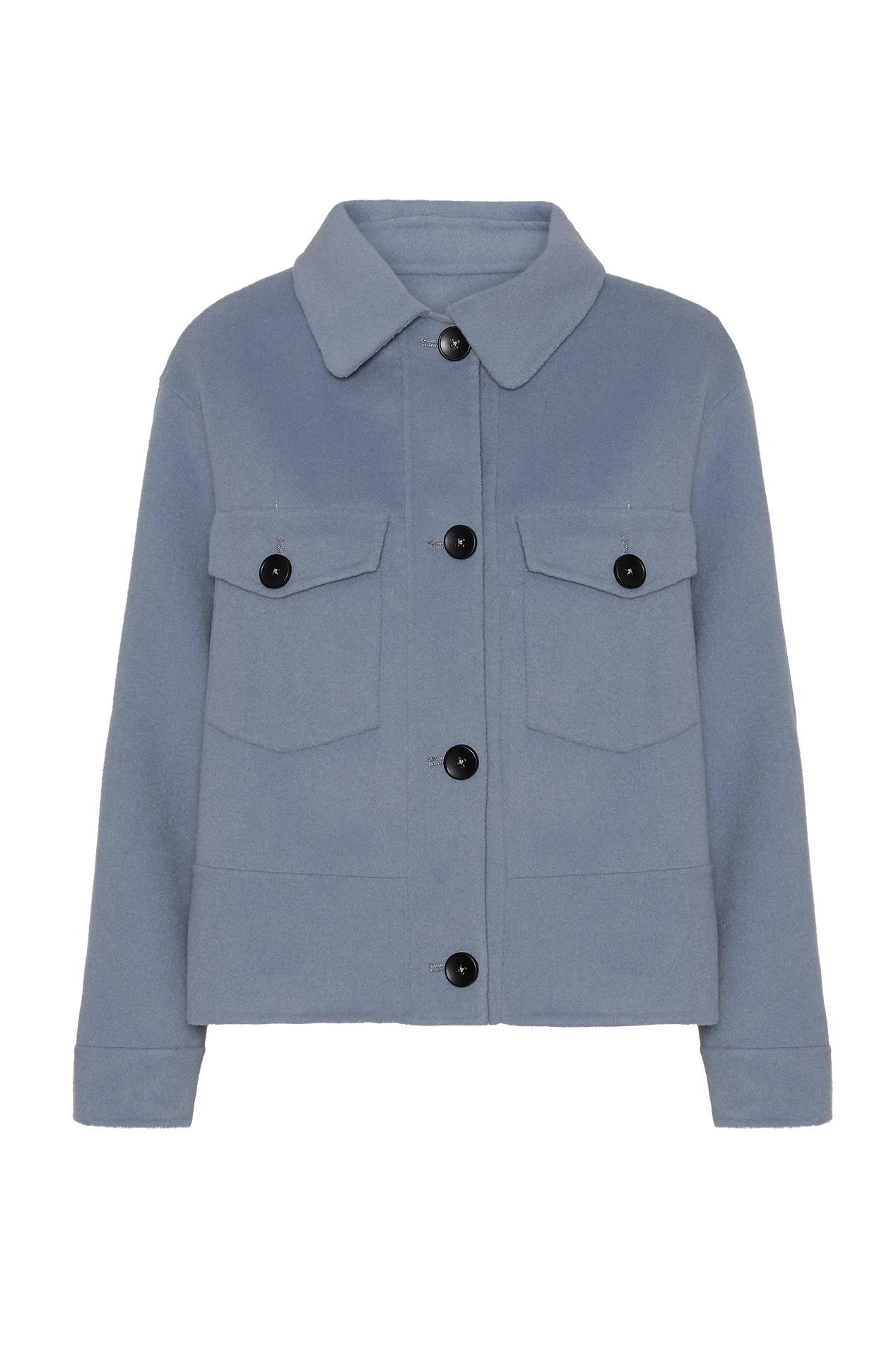 Luna Short Wool Jacket Light Blue - Sample