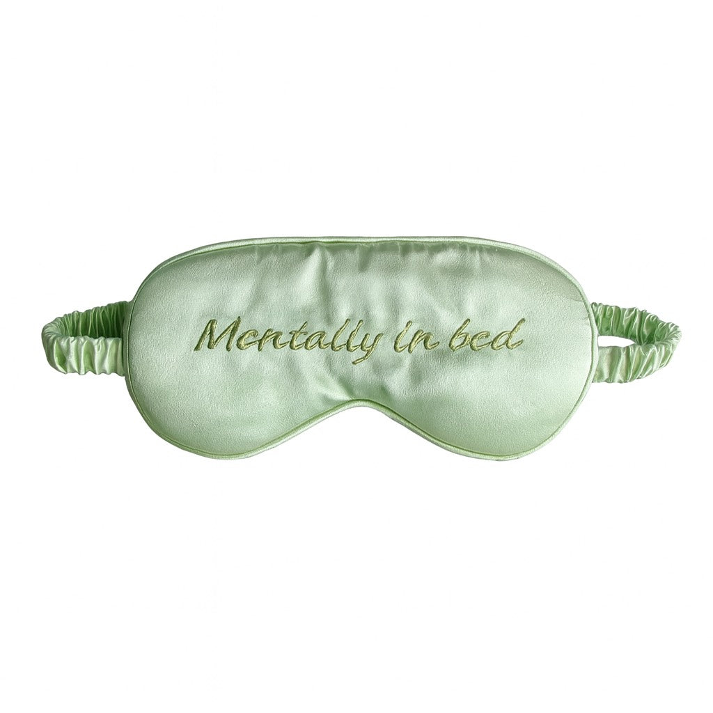 Cheri Silk Sleeping Mask Green Tea