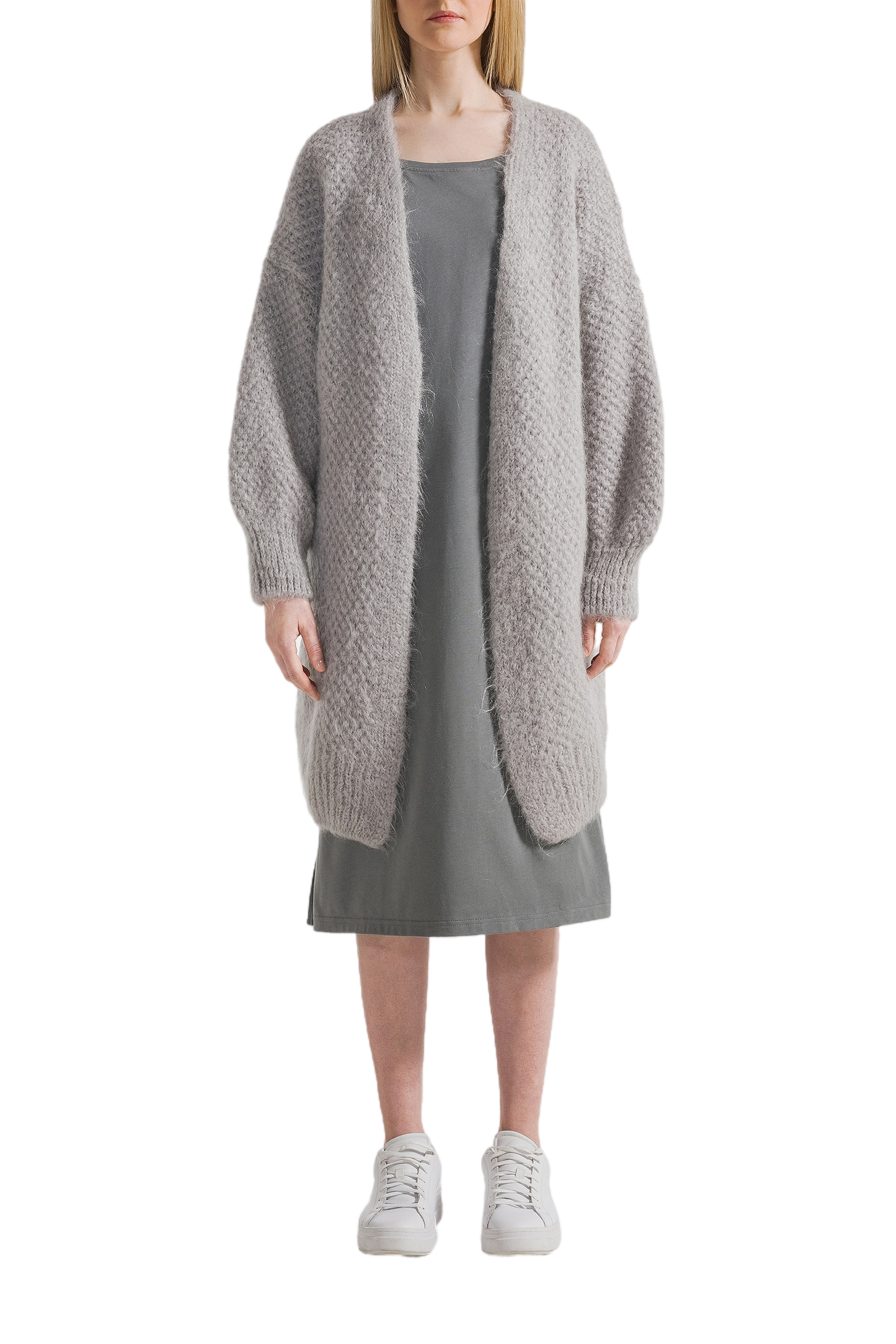 Tenna Cardigan Light Grey