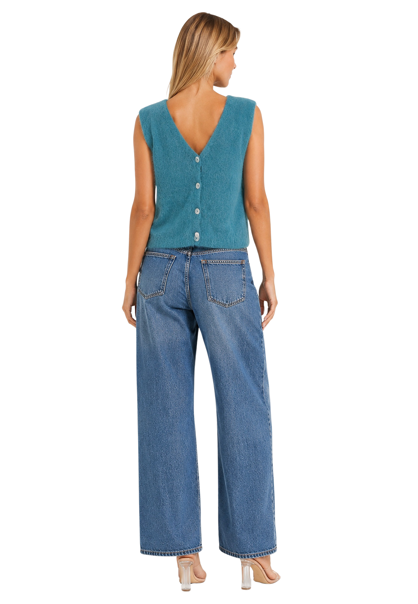 Telma Vest Teal Blue image
