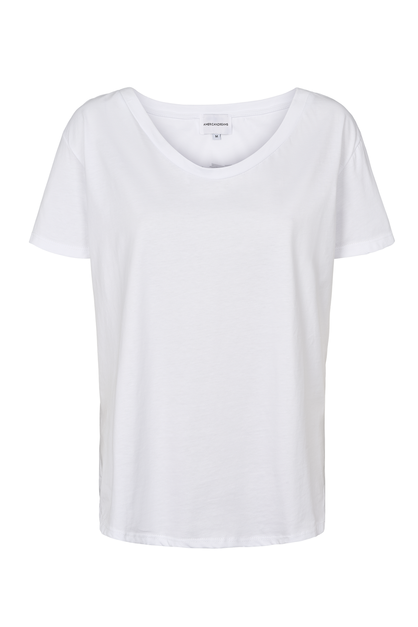 T-shirt White Not From Paris, Madame Black Letters