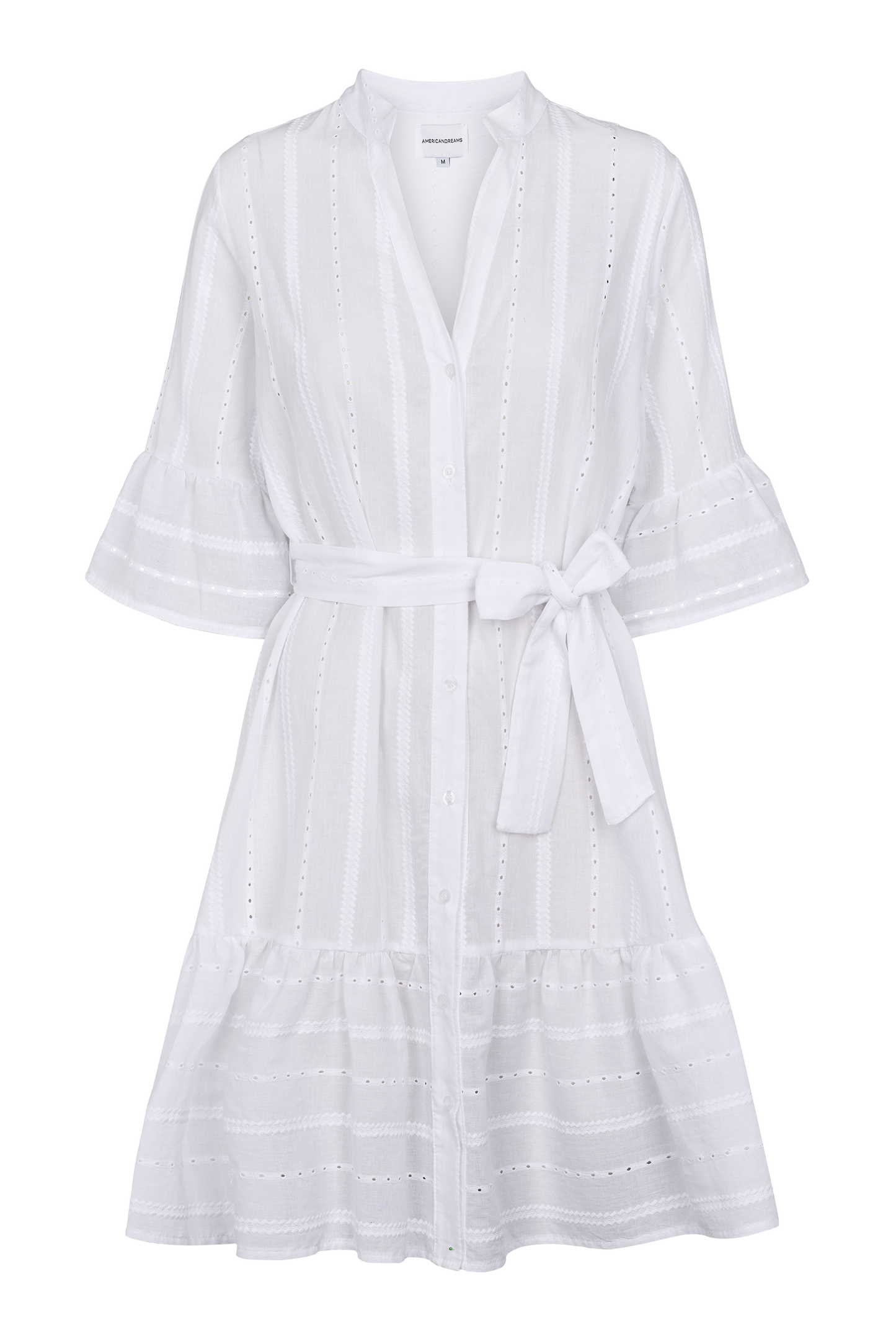 Mona Cotton White Dress