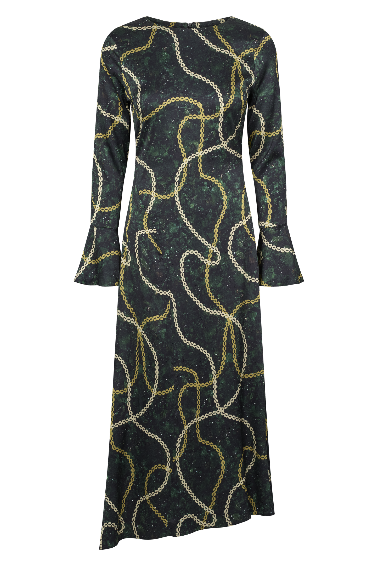 Aniki Dress Green Print