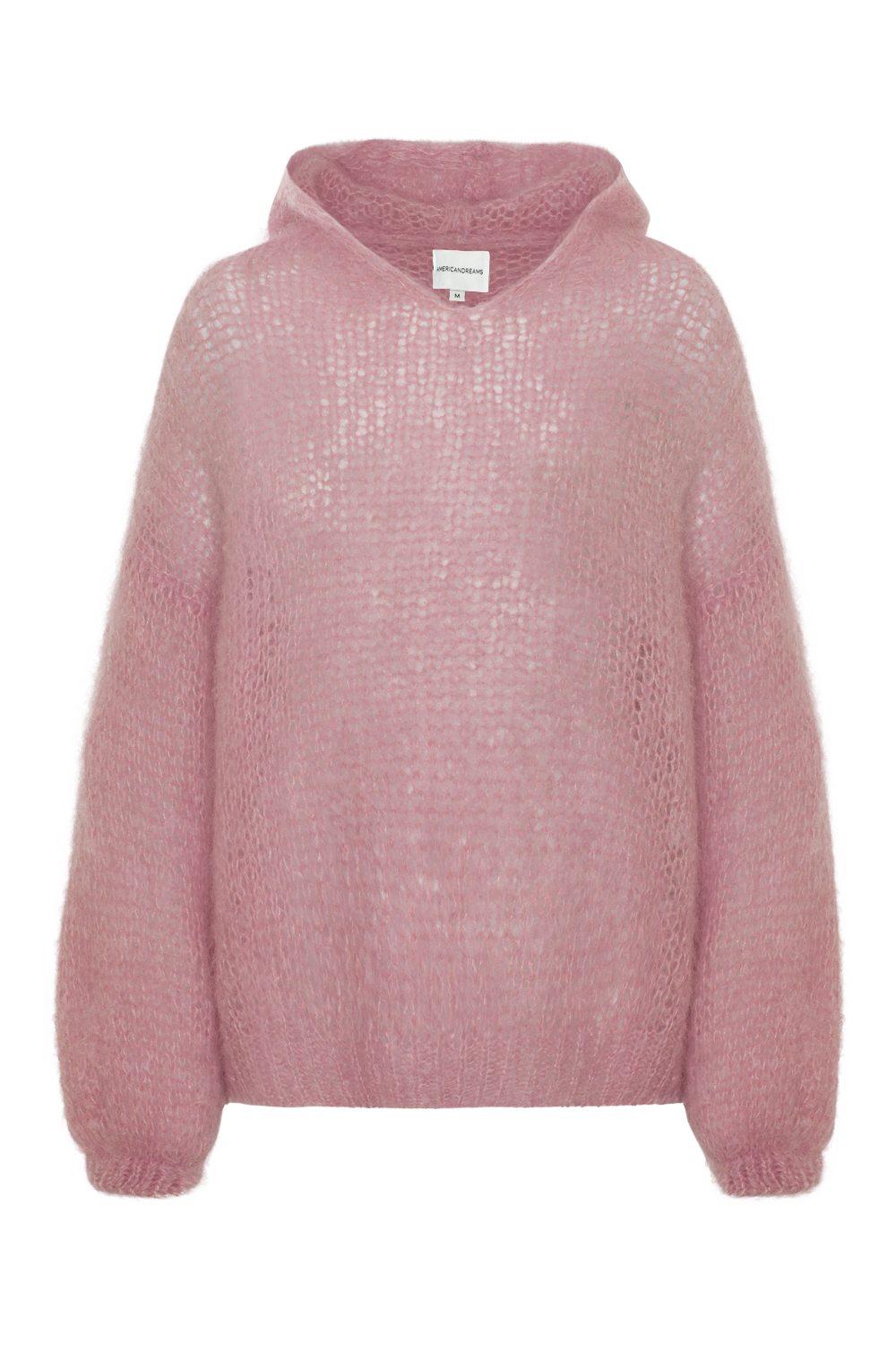 Antonella Mohair Hoodie Light Pink