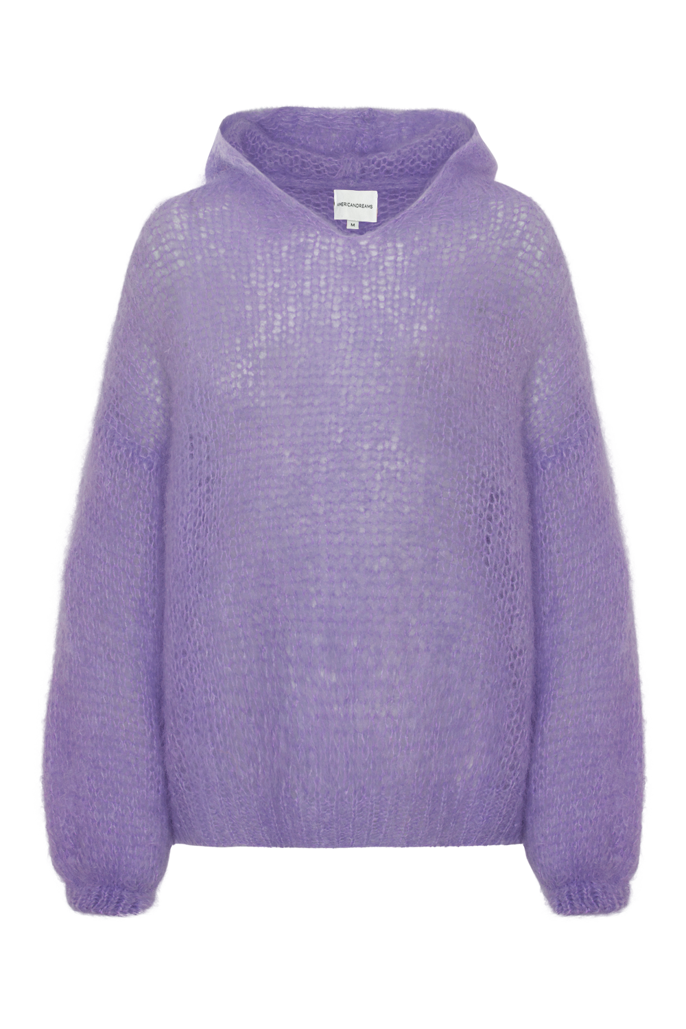 Antonella Mohair Hoodie Lilac