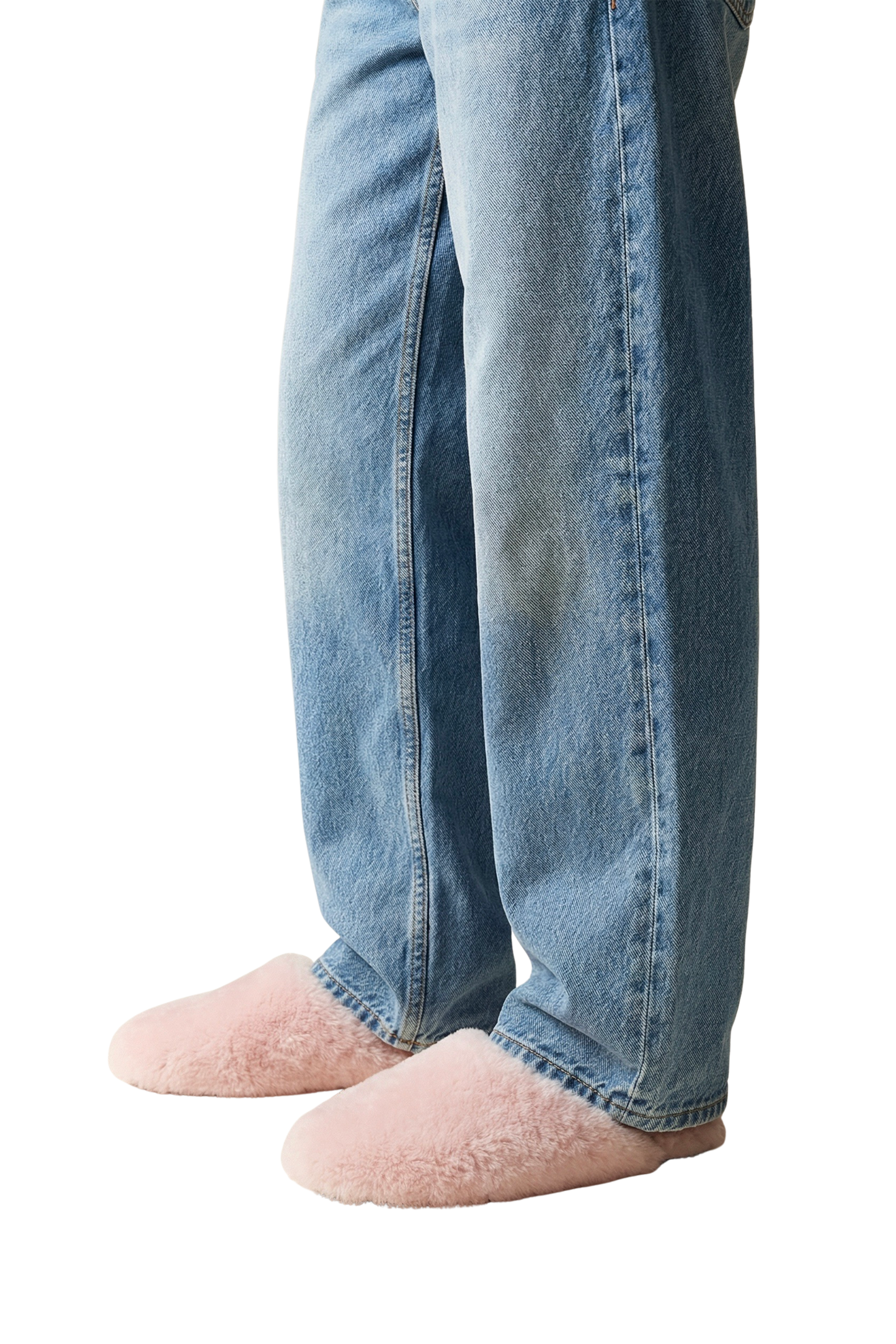 Aven Wool Loafers Light Pink