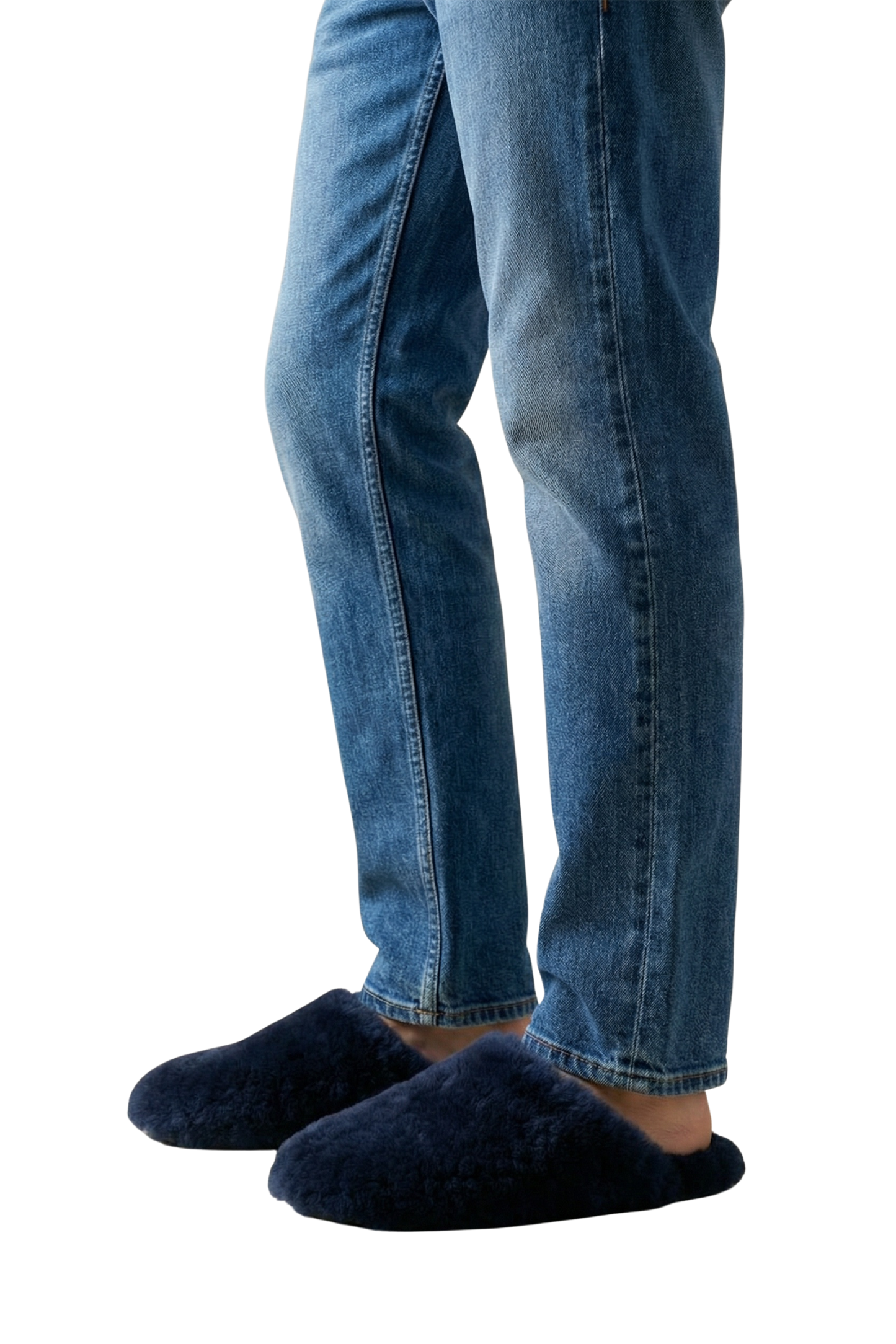 Aven Wool Loafers Dark Blue