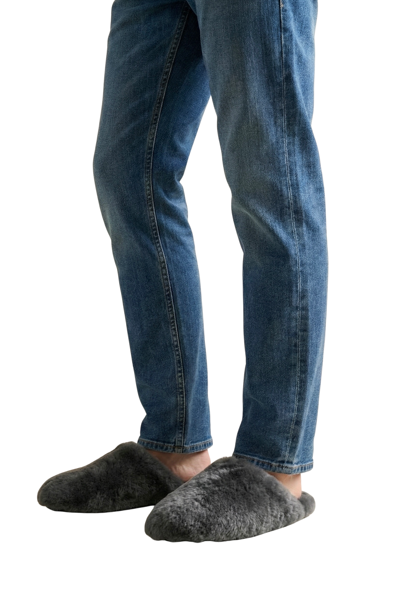 Aven Wool Loafers Dark Grey