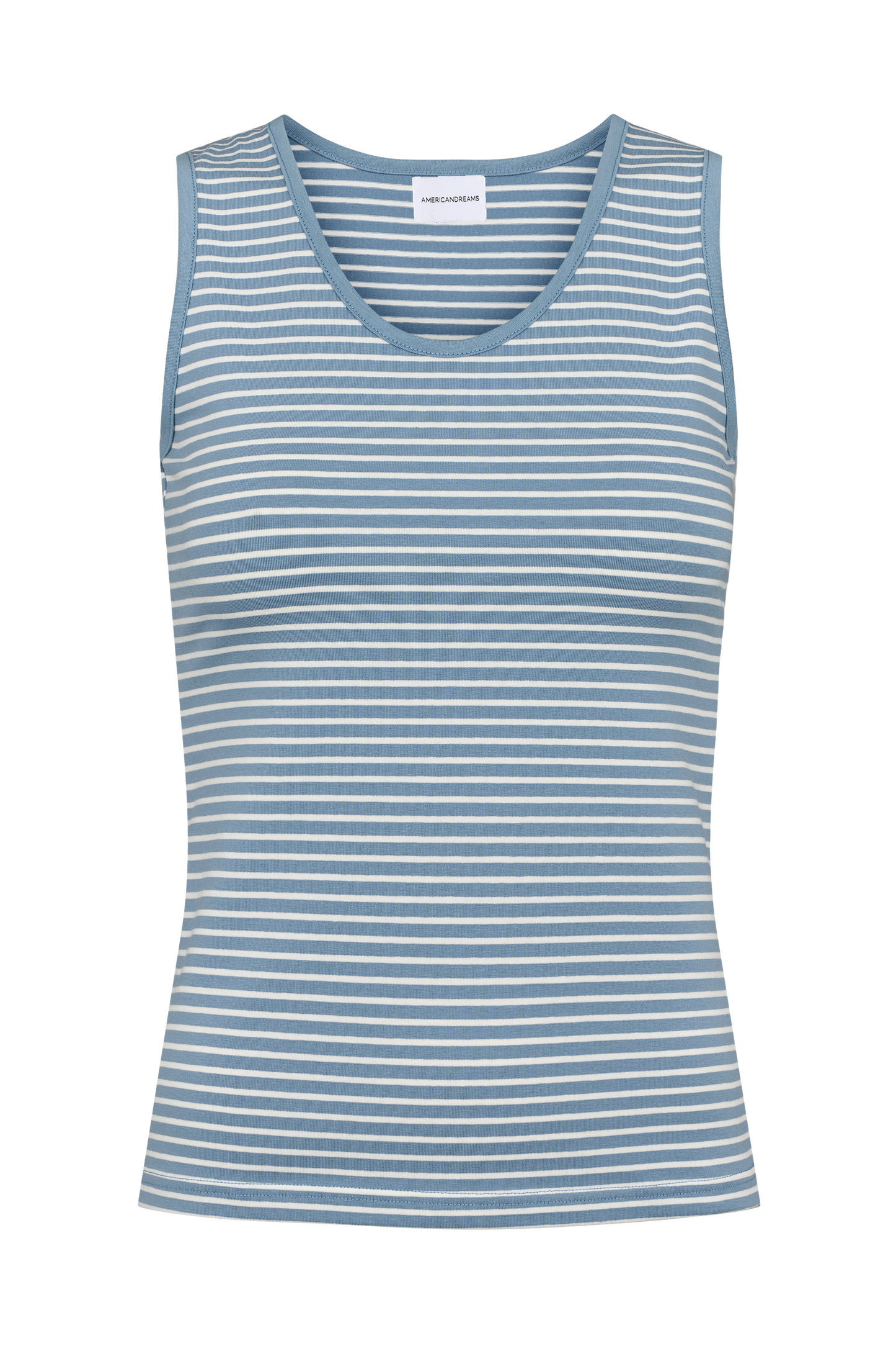 Boline Striped Tank Top White / Light Blue