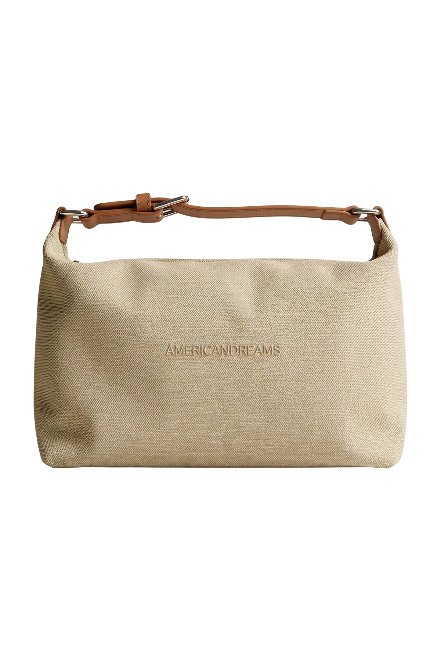 Canvas Club Bag Beige