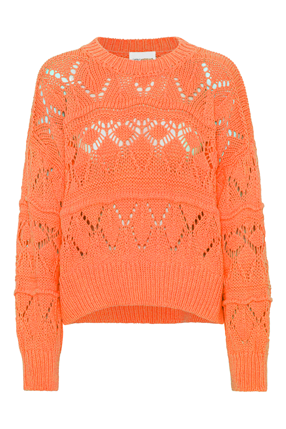 Cassie Cotton Pullover Burnt Orange