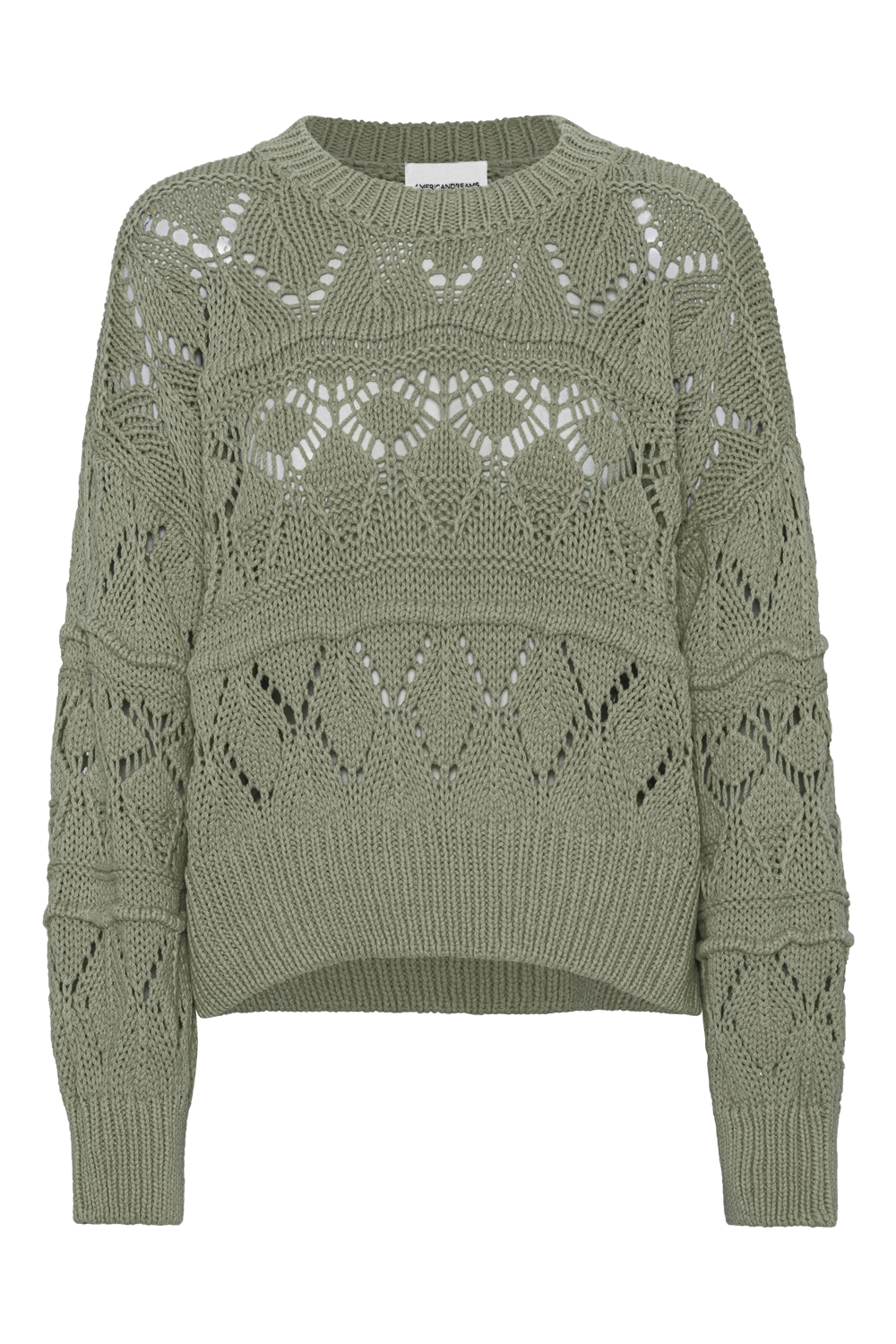 Cassie Cotton Pullover Dusty Green