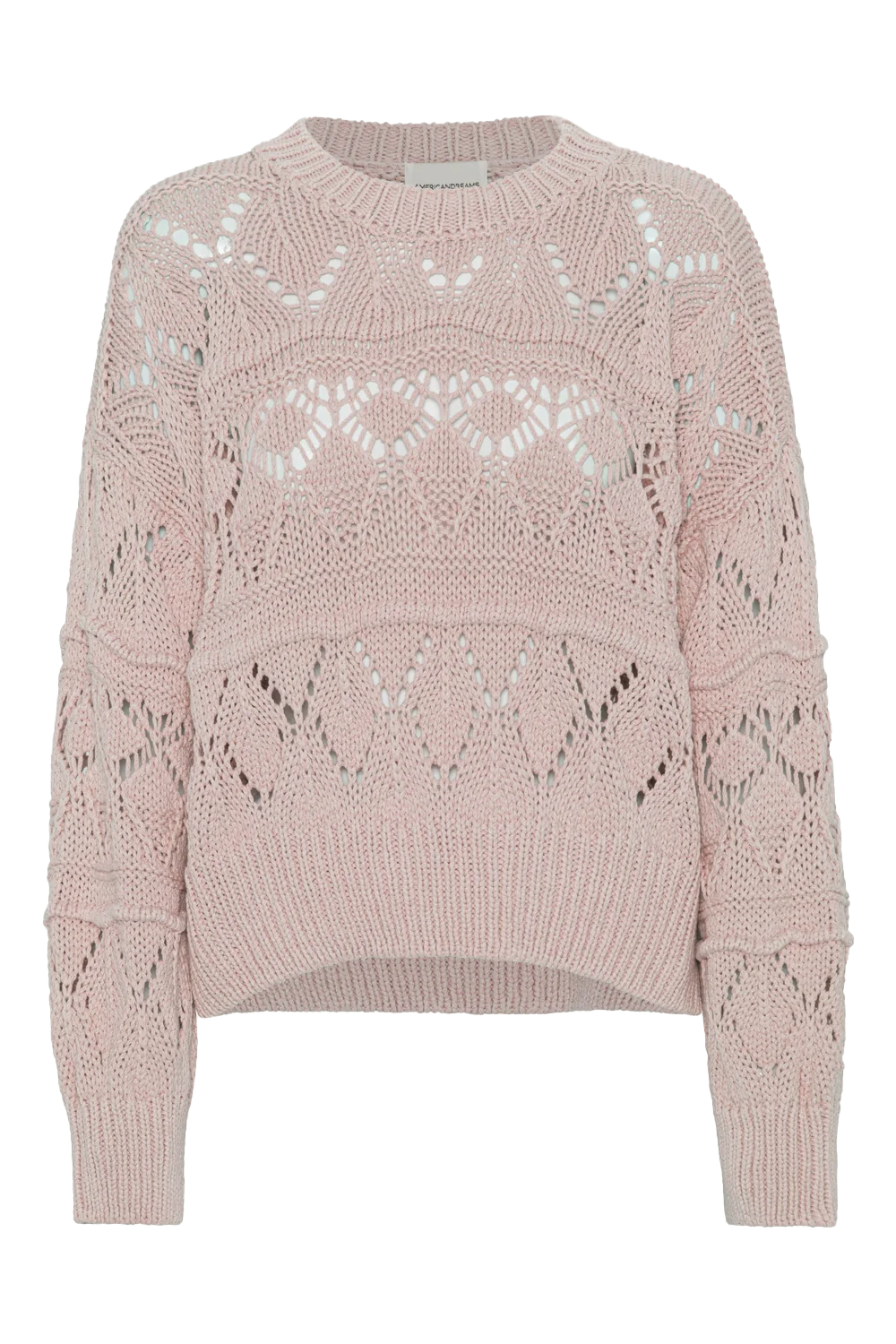 Cassie Cotton Pullover Light Pink