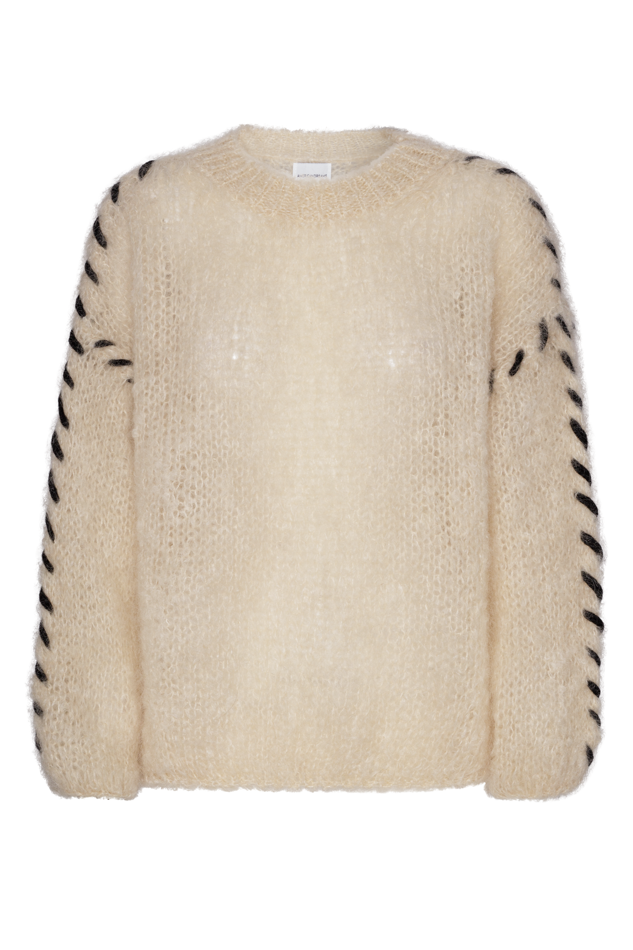 Catia Mohair Stitch Pullover Almond
