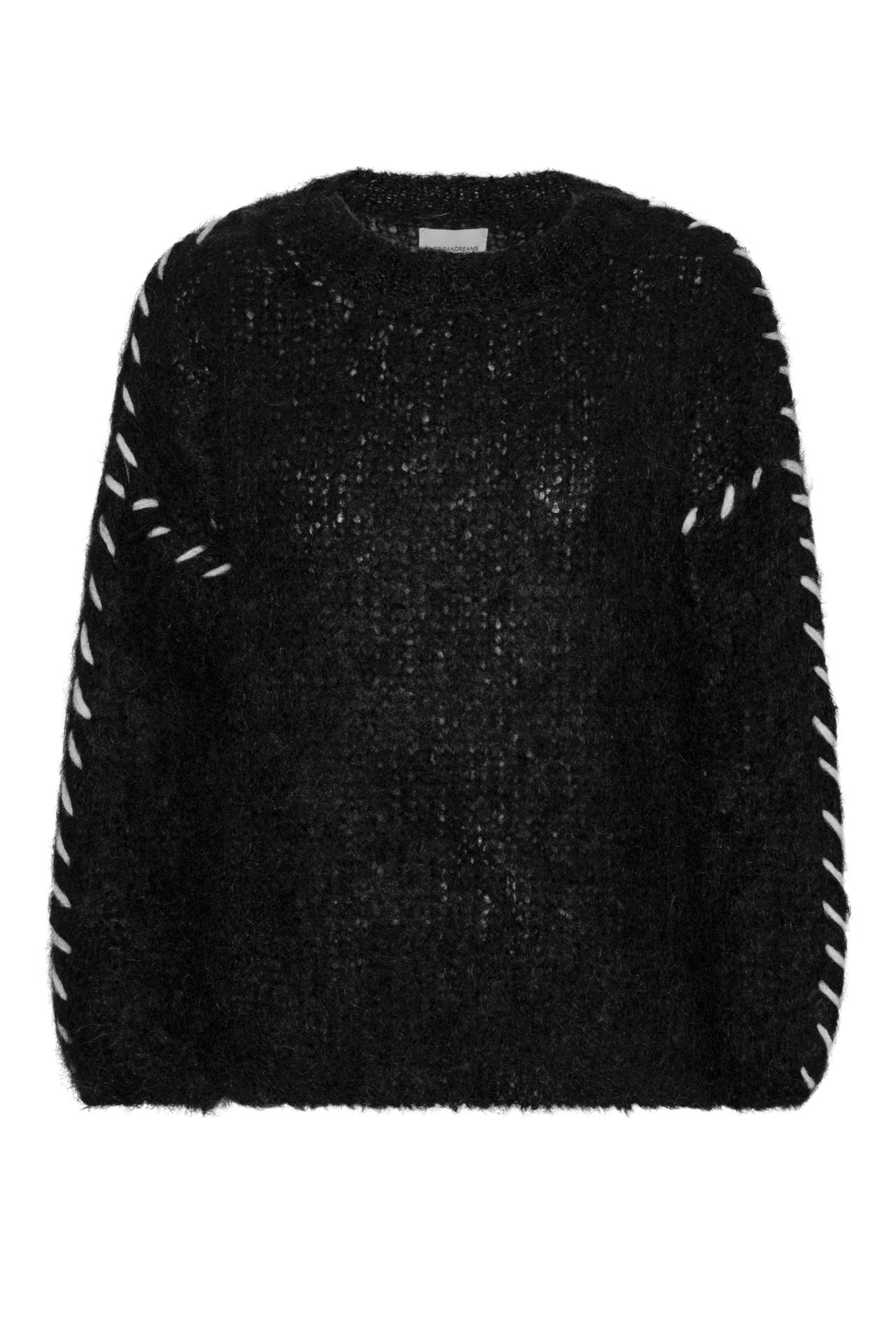 Catia Mohair Stitch Pullover Black