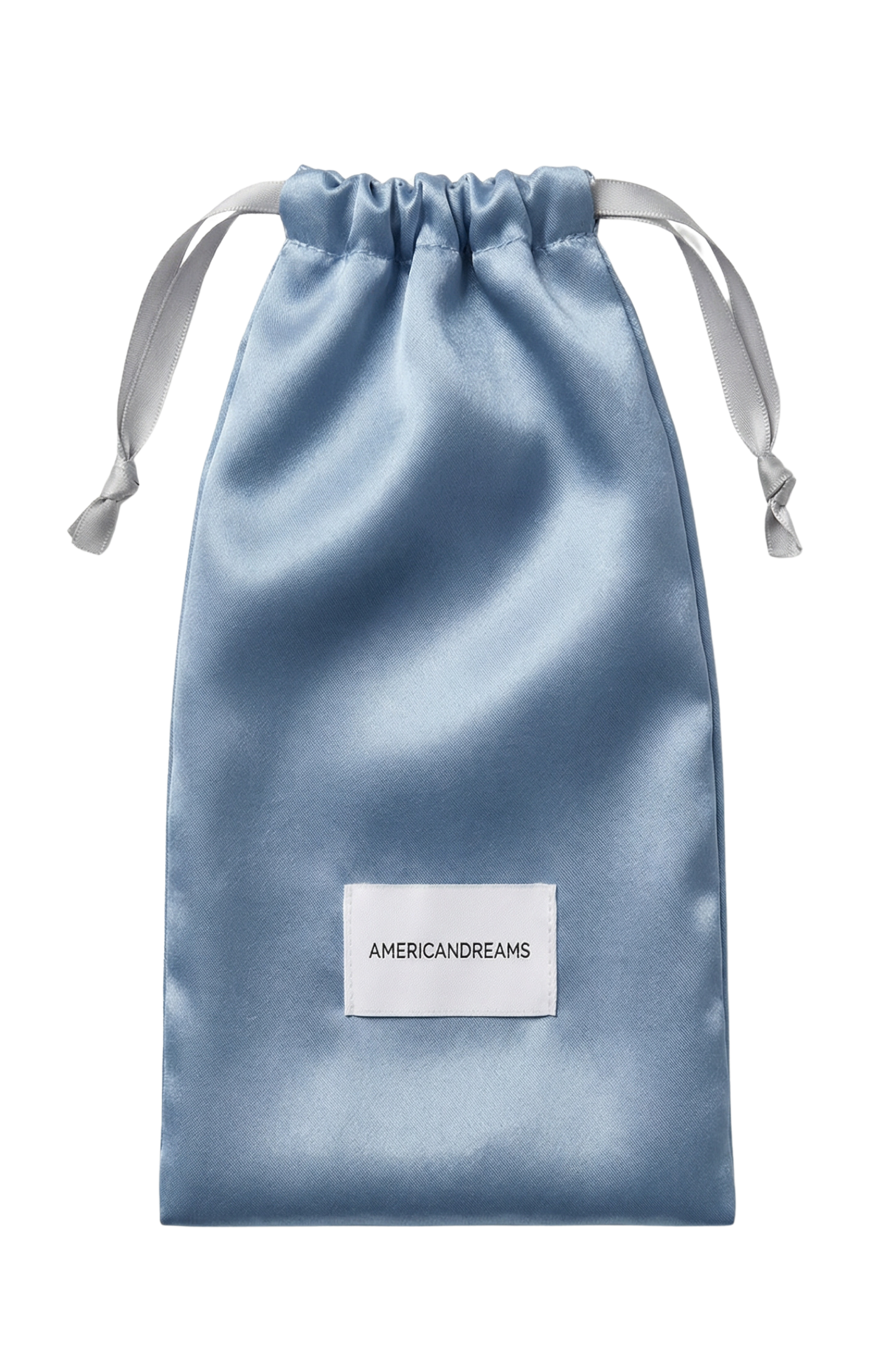 Cheri Silk Sleeping Mask Light Blue