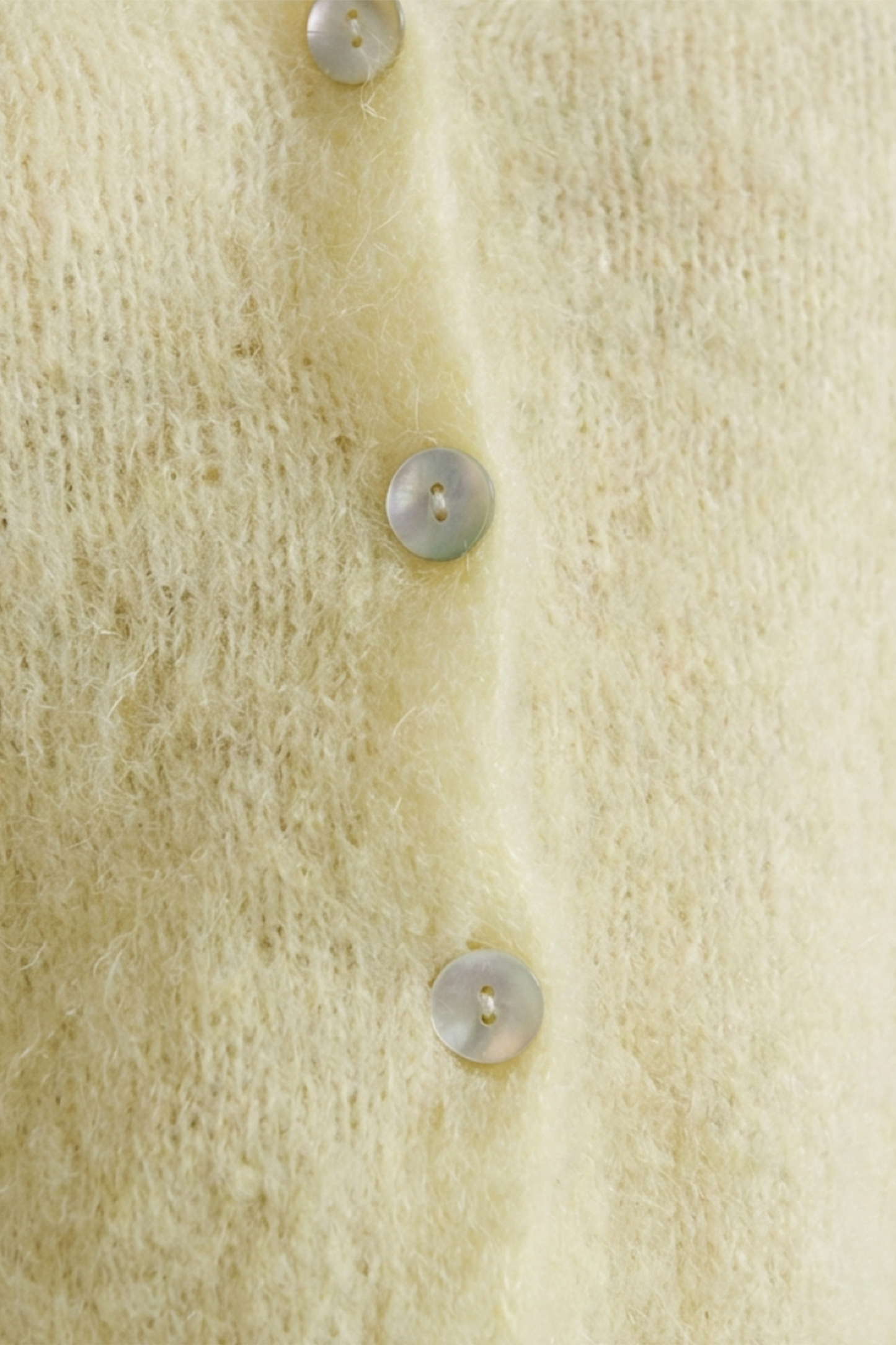 Cornelia Cropped Cardigan Light Yellow