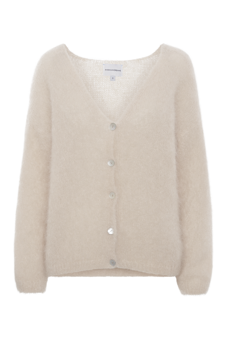 Cornelia LS Cardigan Beige