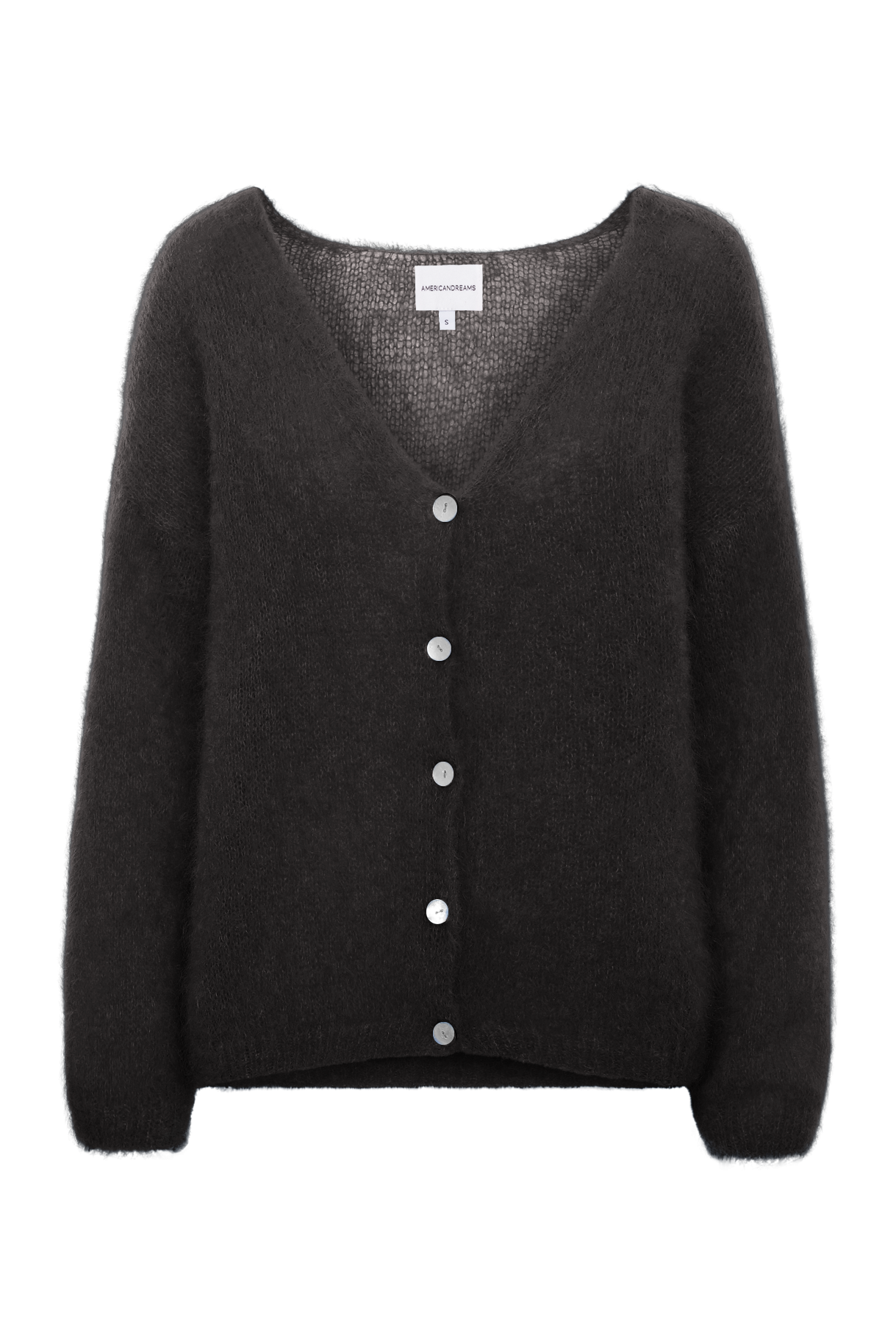 Cornelia LS Cardigan Black