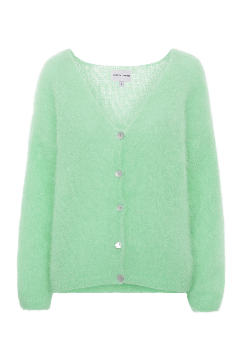 Cornelia LS Cardigan Mint Green