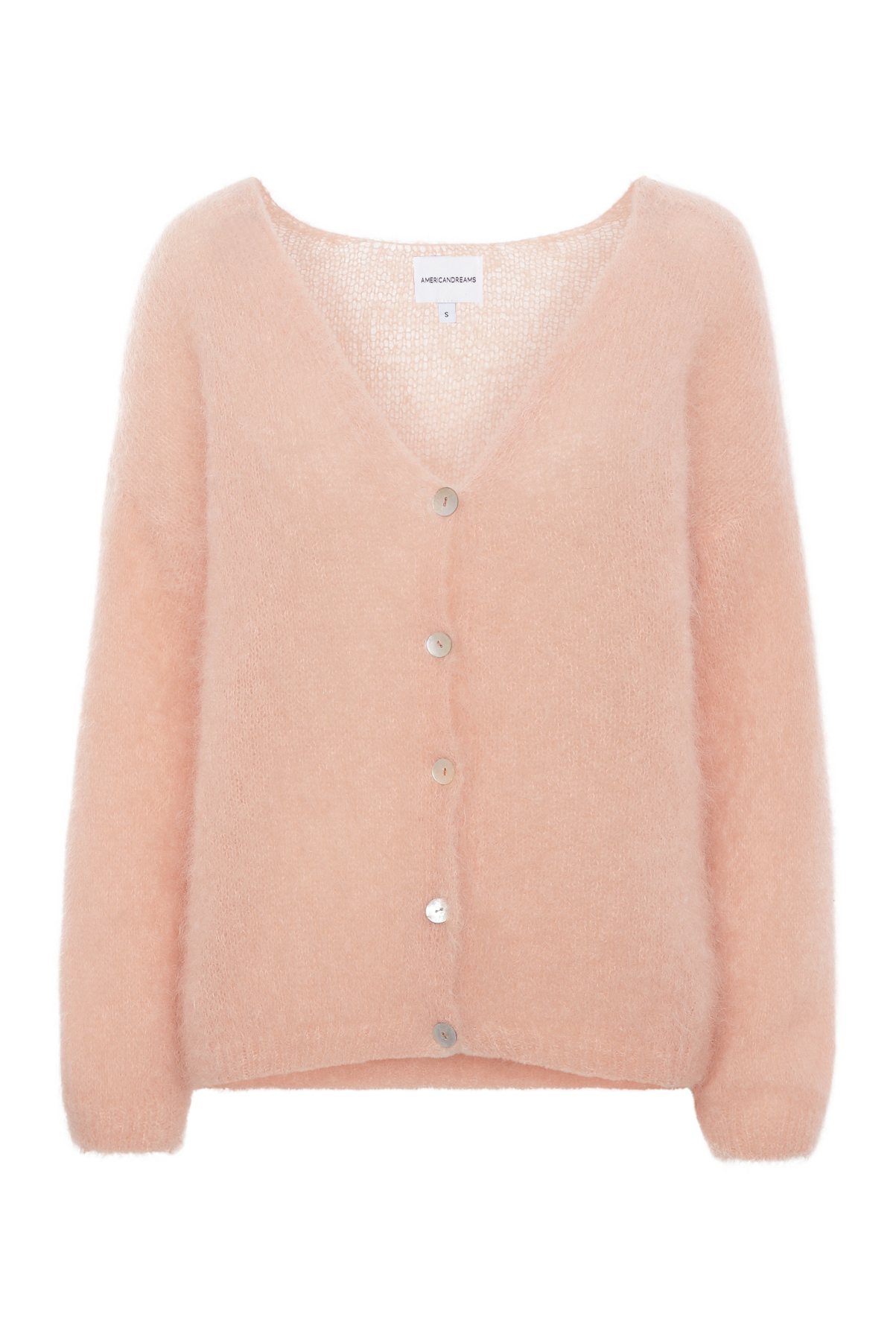 Cornelia LS Cardigan Peach