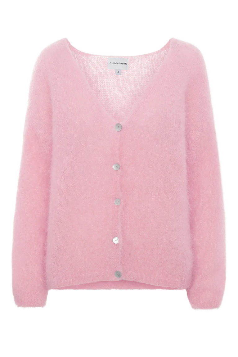 Cornelia LS Cardigan Soft Berry