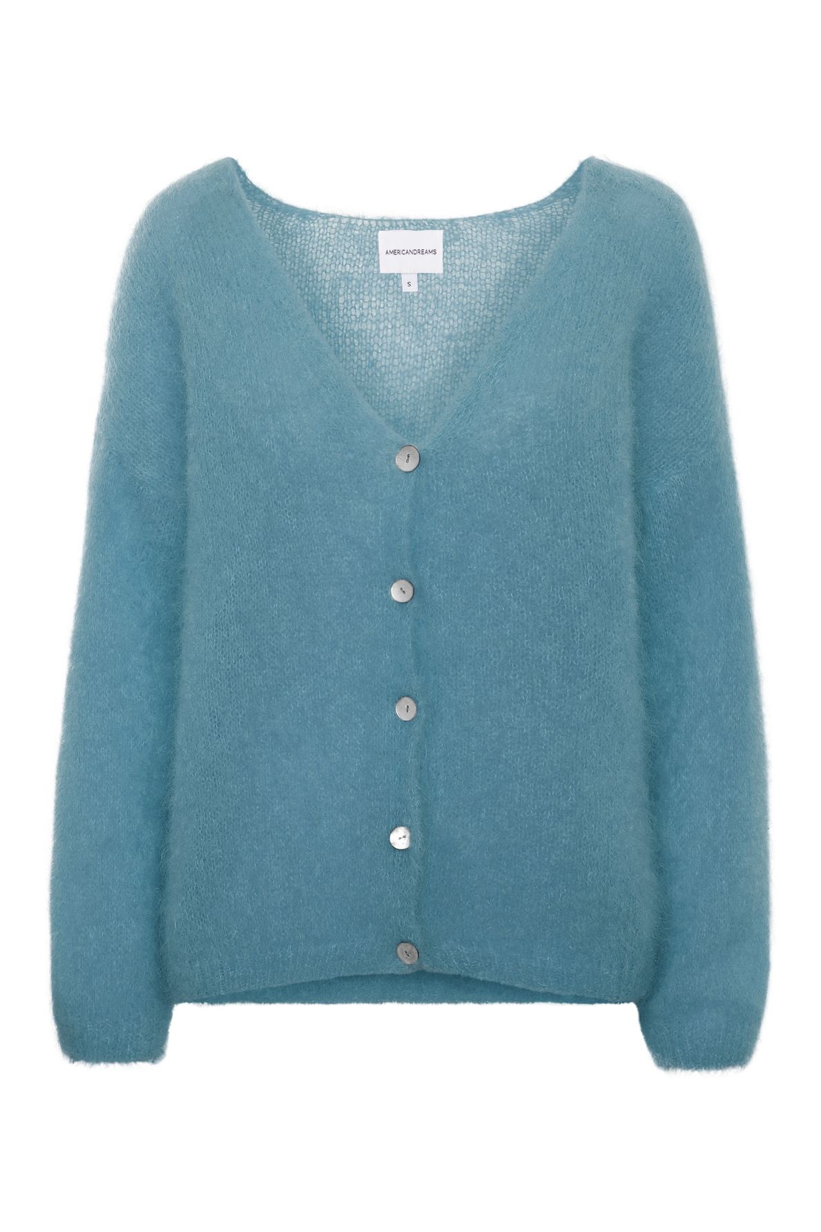 Cornelia LS Cardigan Turquoise