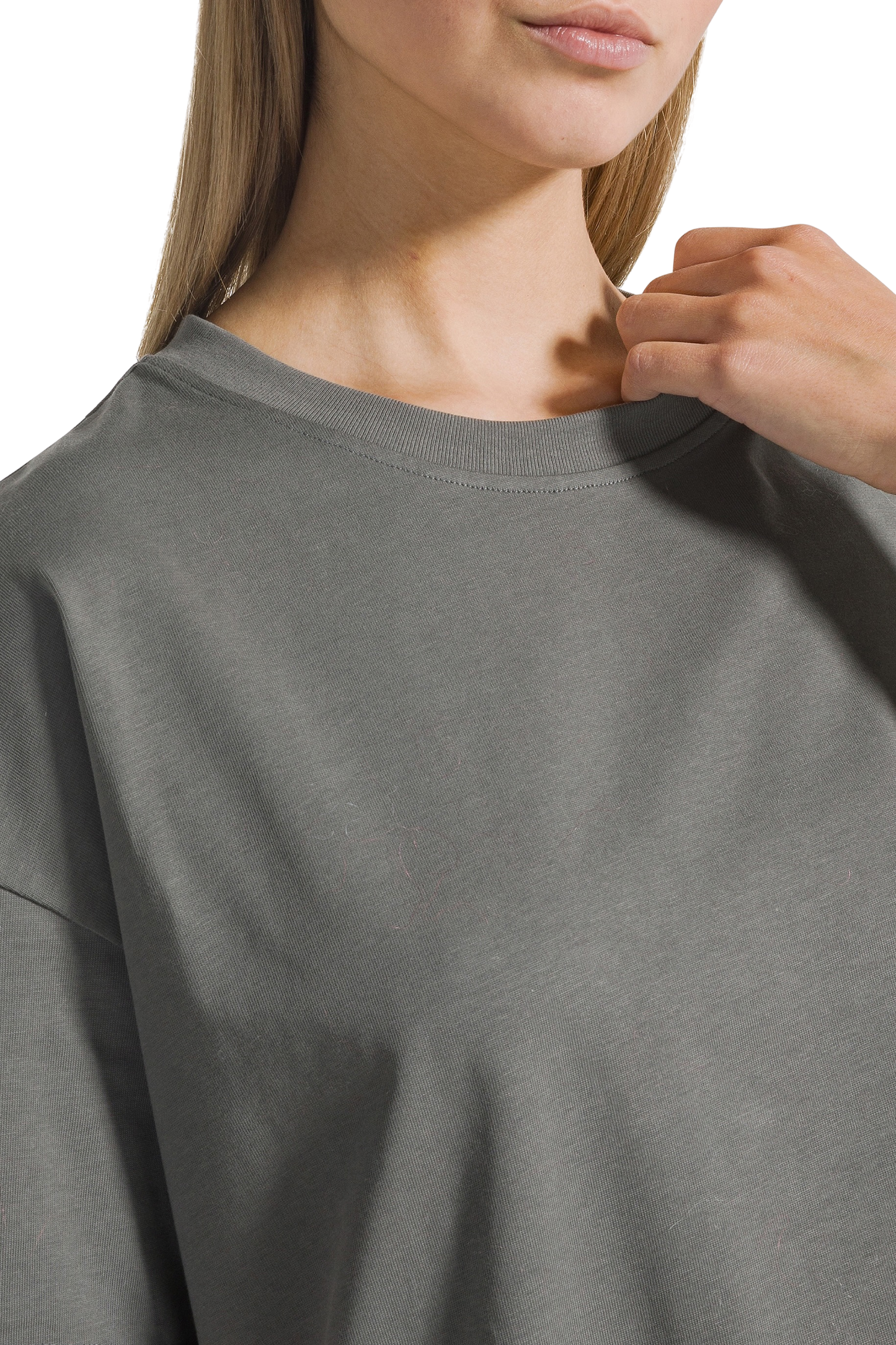 Doria Boxy T-Shirt Anthracite Grey