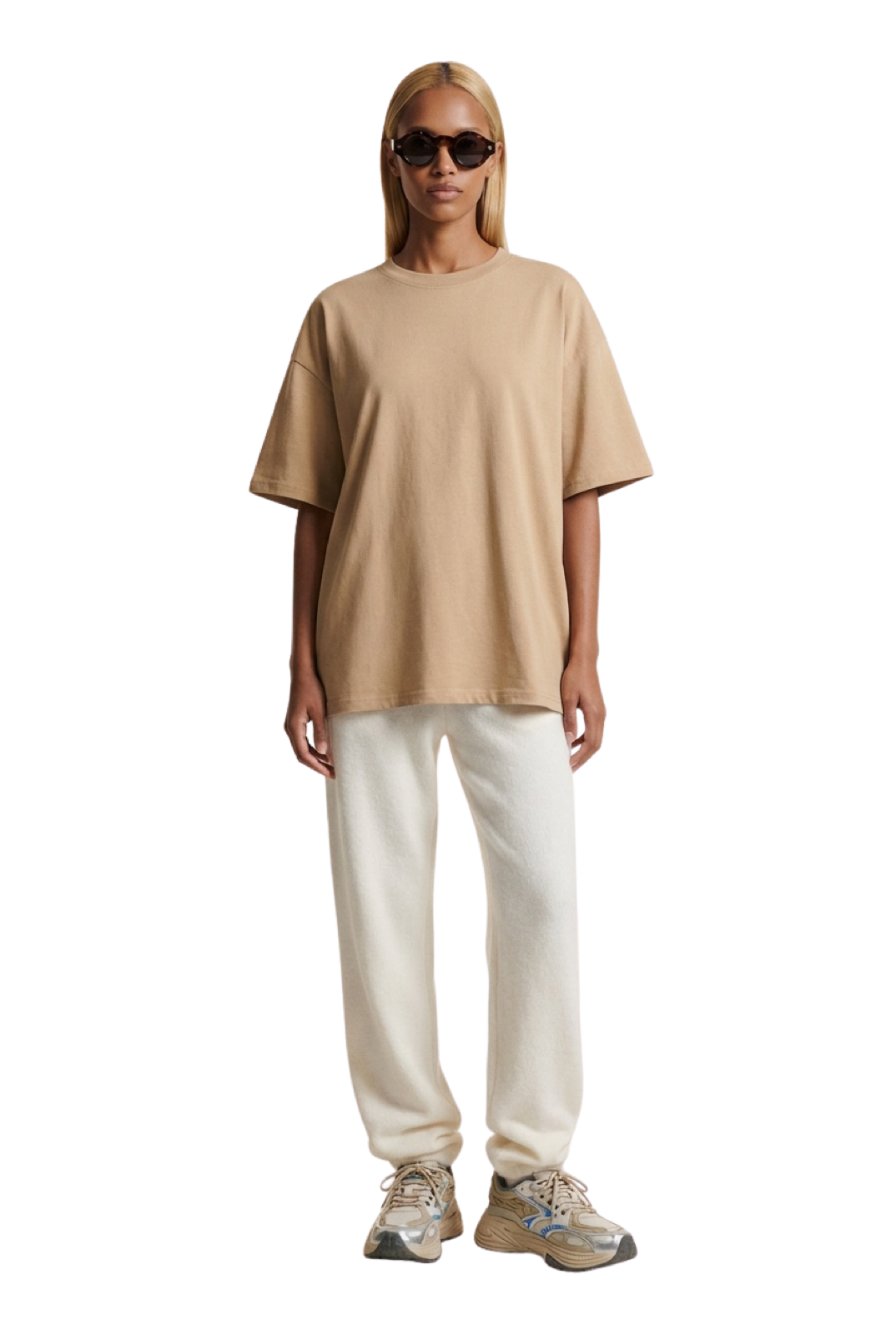 Doria Boxy T-Shirt Light Cappuccino
