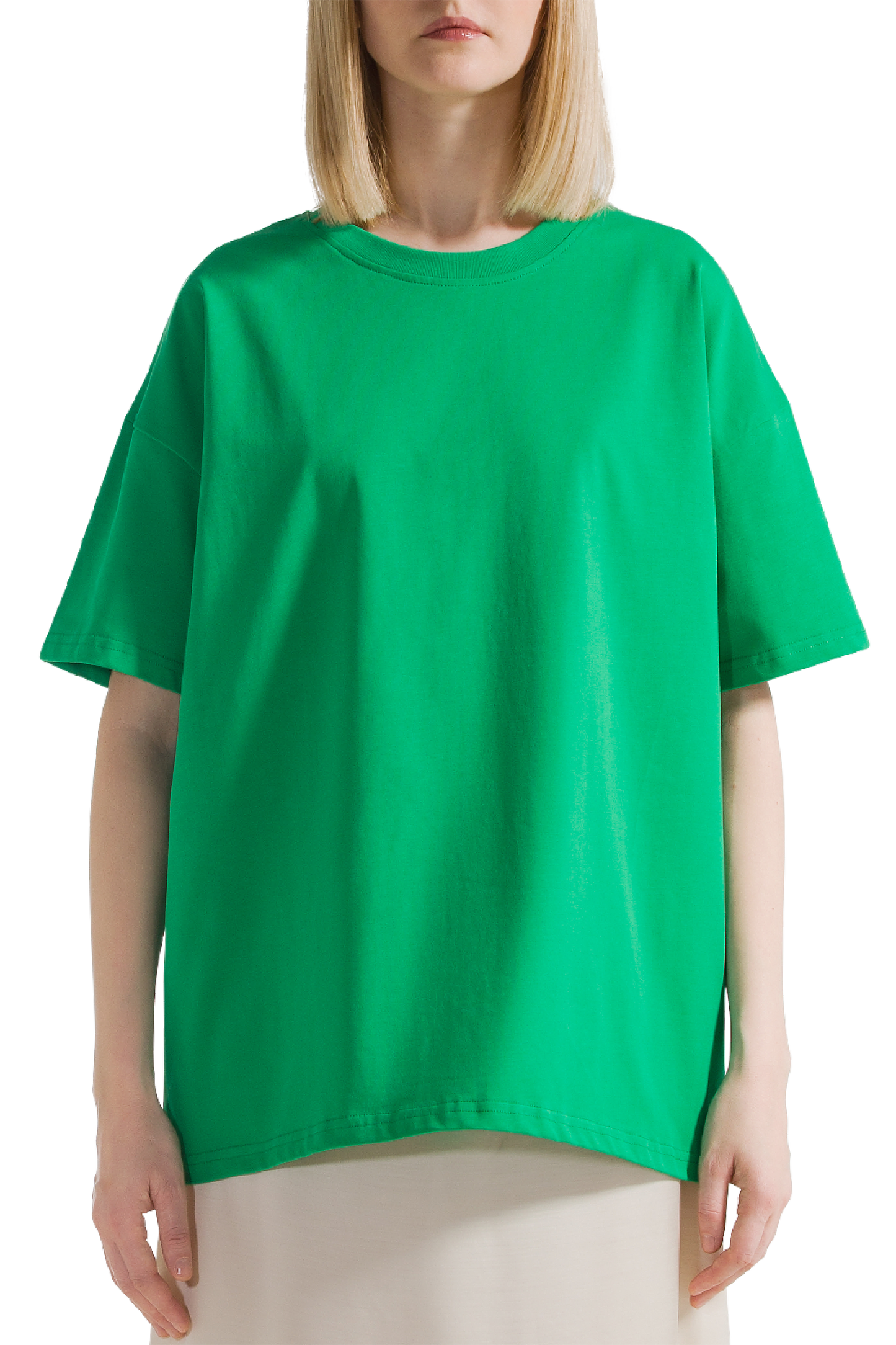 Doria Boxy T-Shirt Bright Green