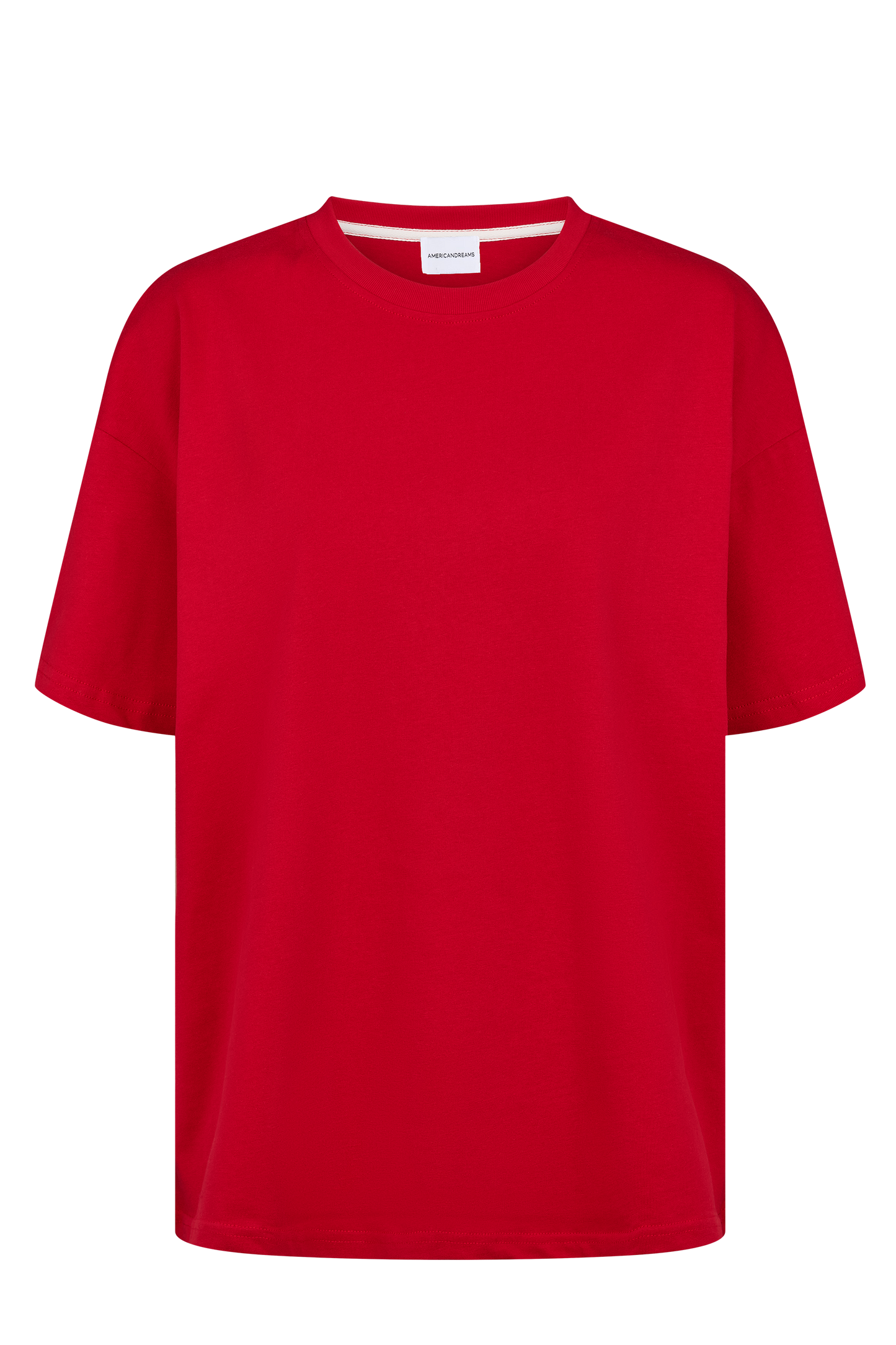 Doria Boxy T-Shirt Bright Red