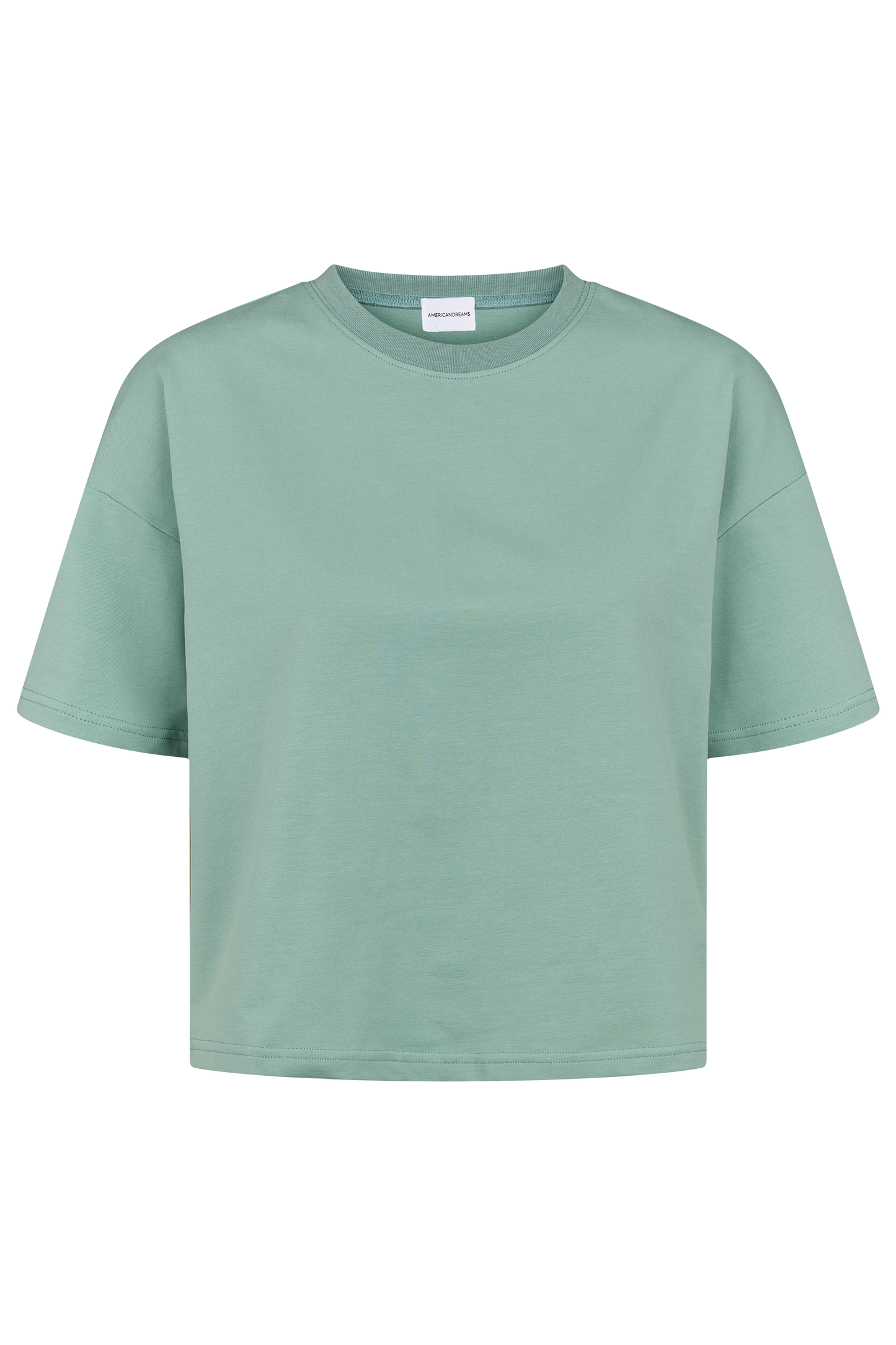 Kelly Boxy Tee Short Turquoise
