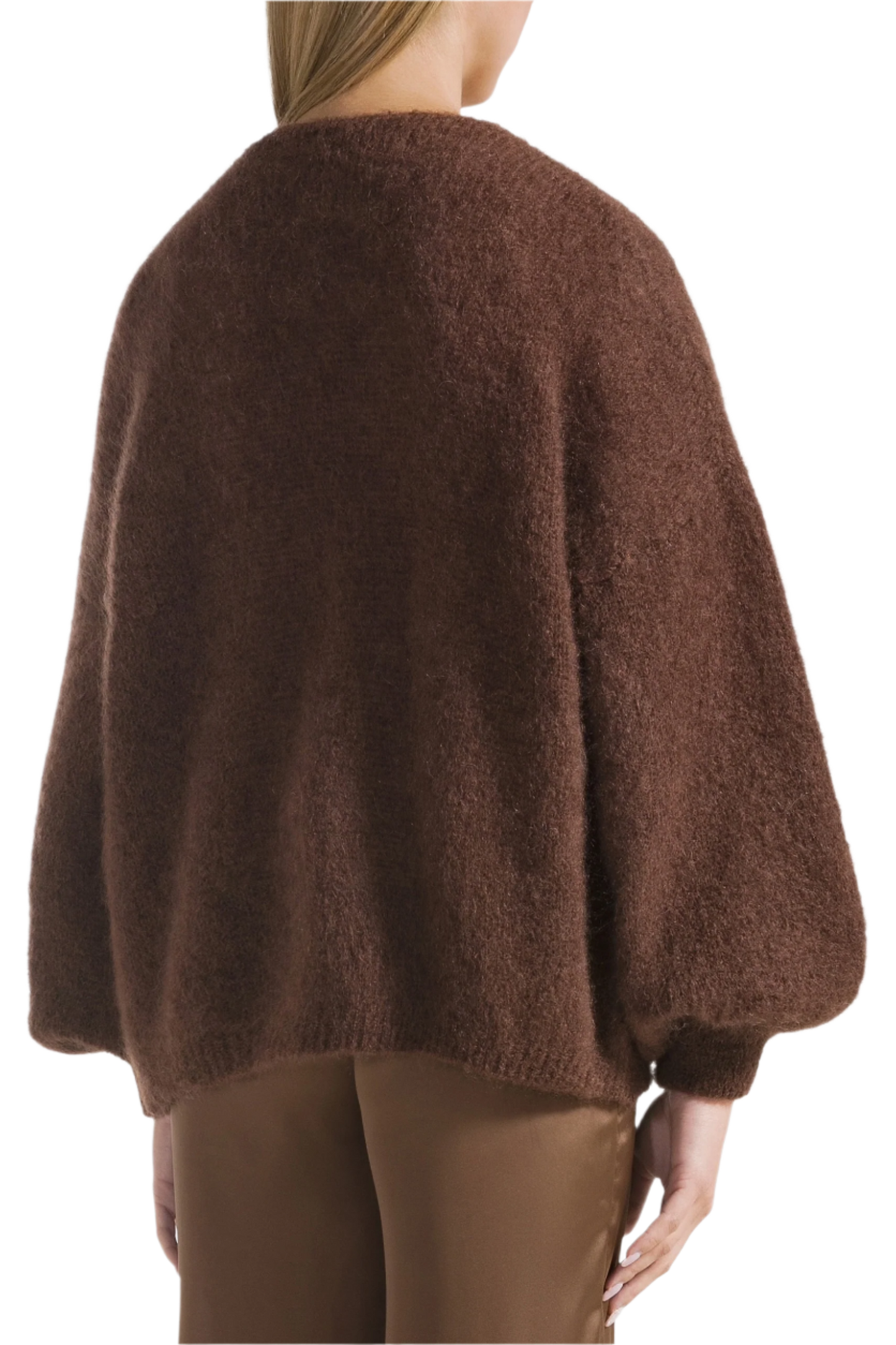 Lee Short Cardigan Cocoa