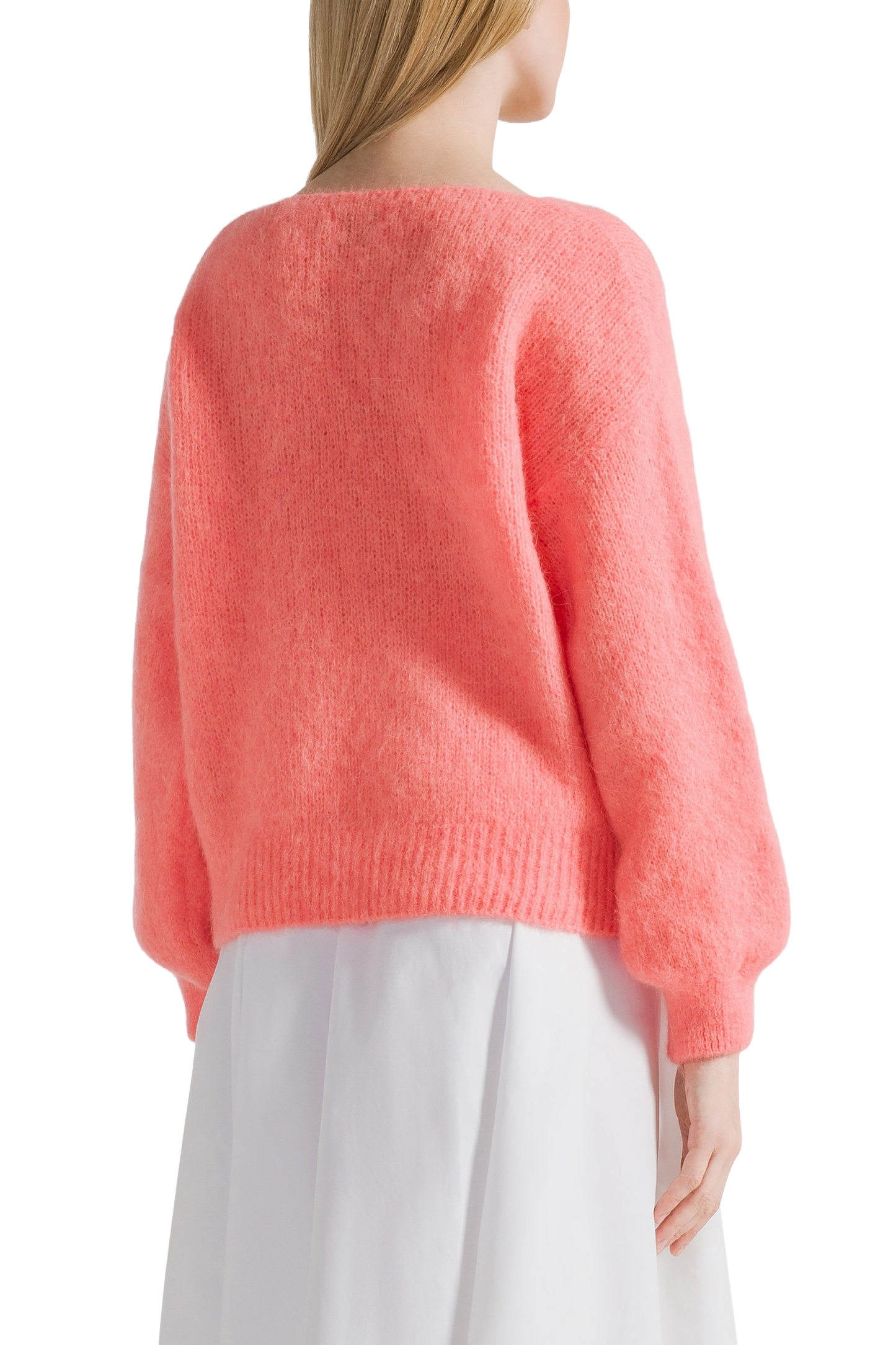 Milana LS Alpaca Pullover Salmon