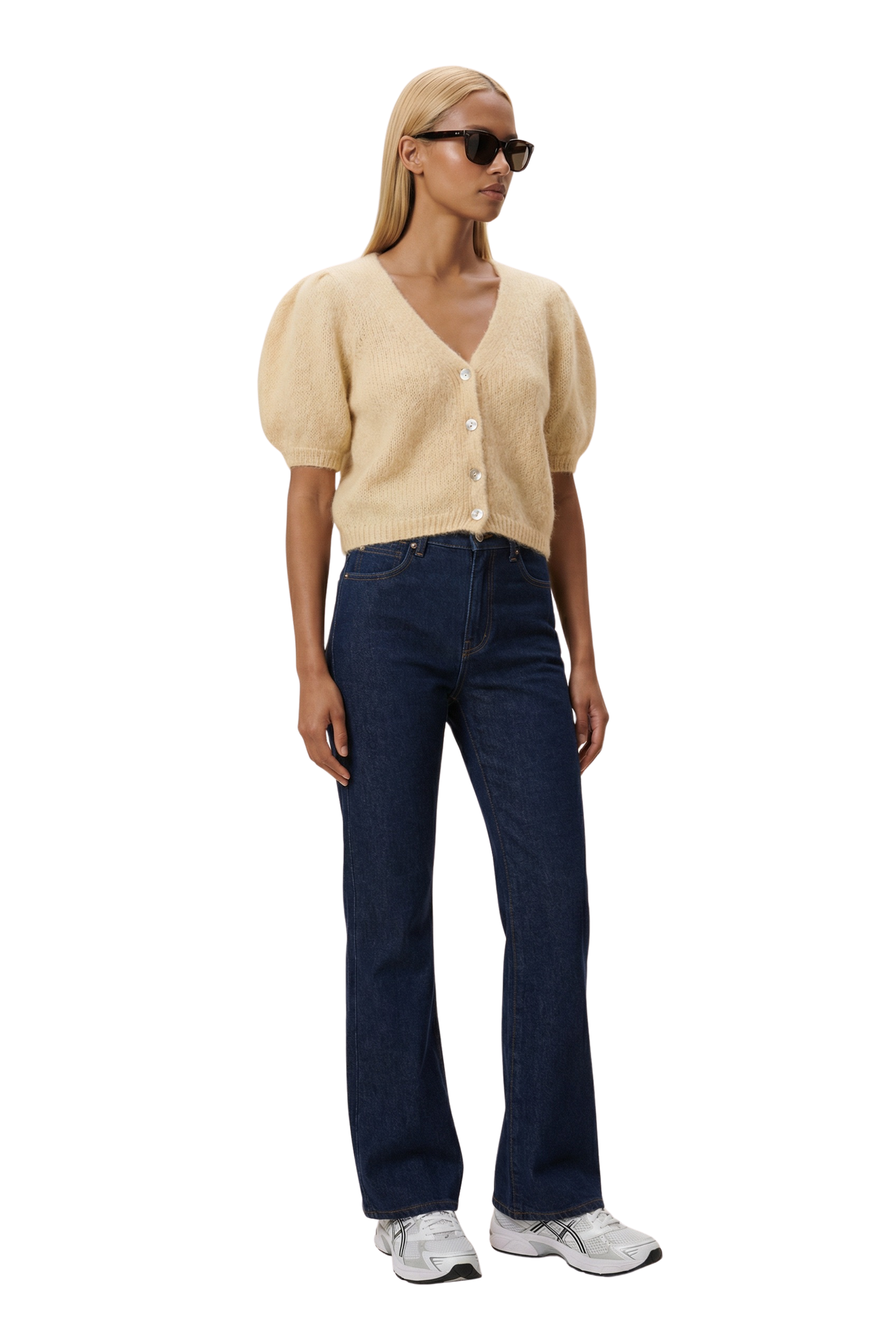 Harper Cardigan Almond