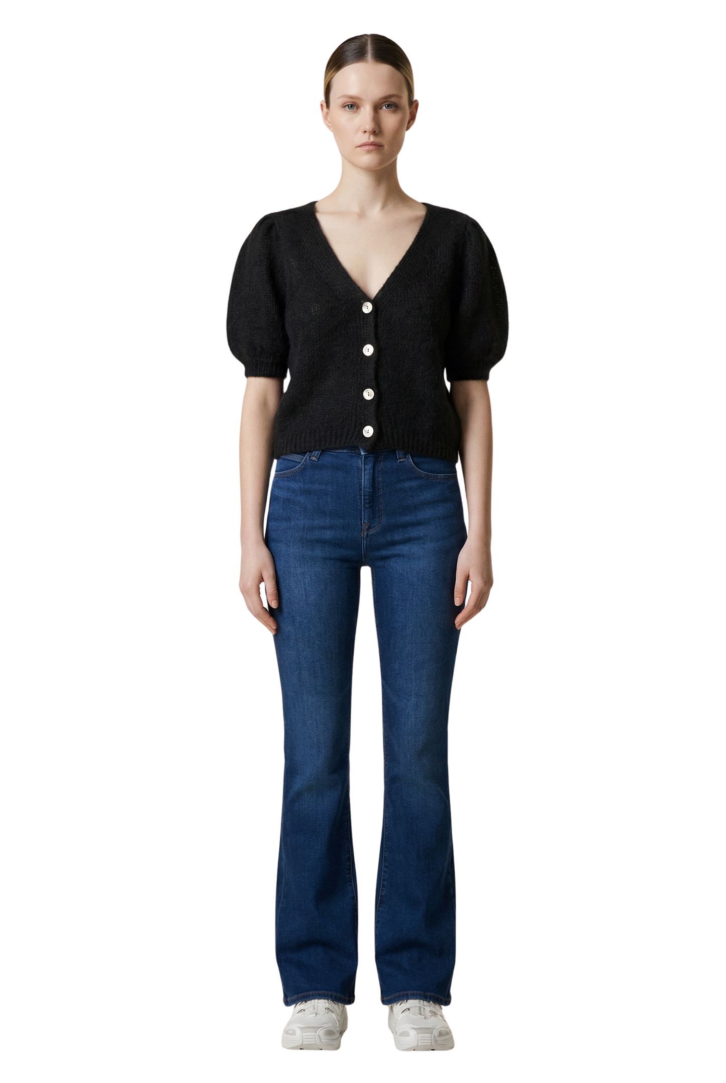 Harper Cardigan Black