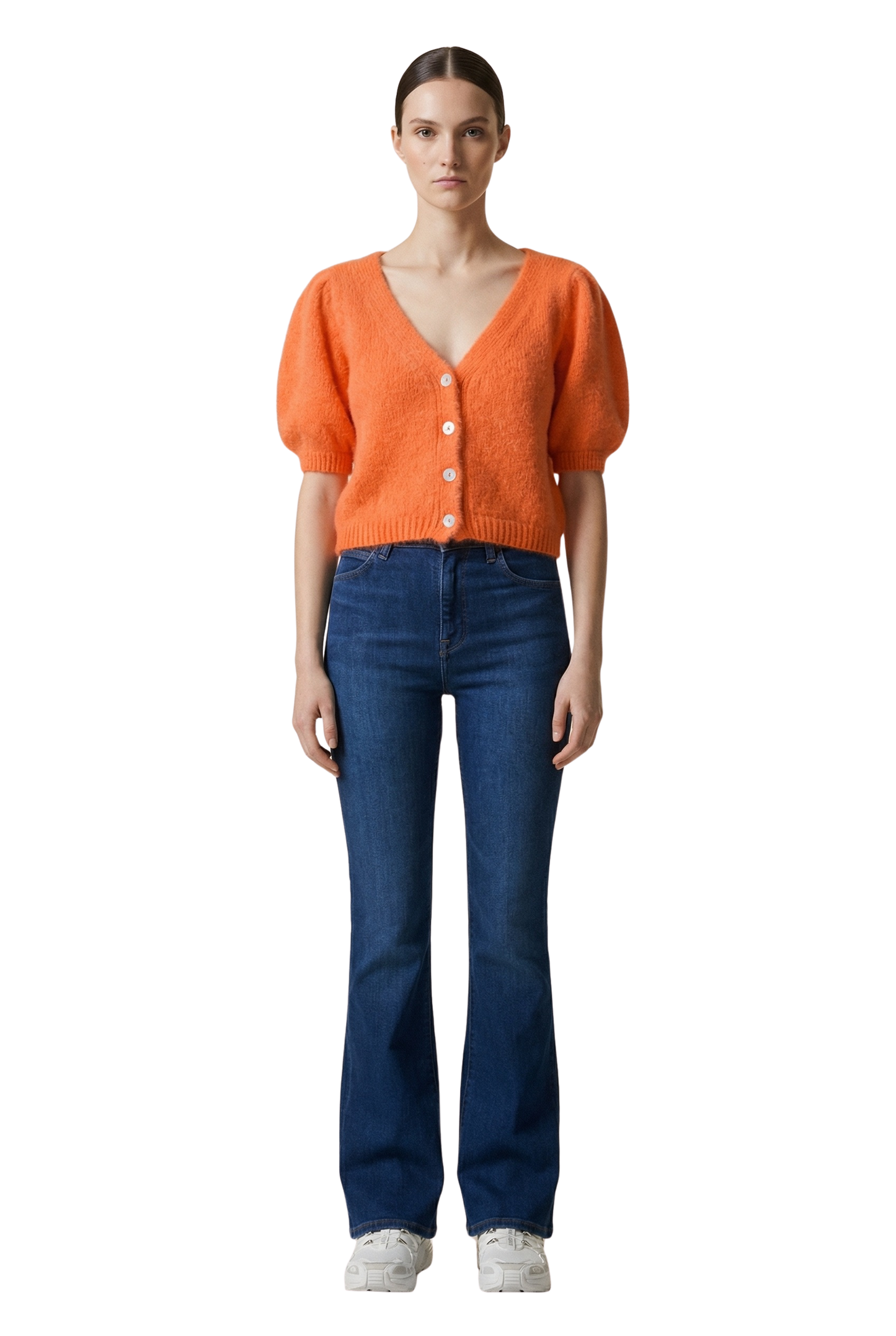 Harper Cardigan Burnt Orange