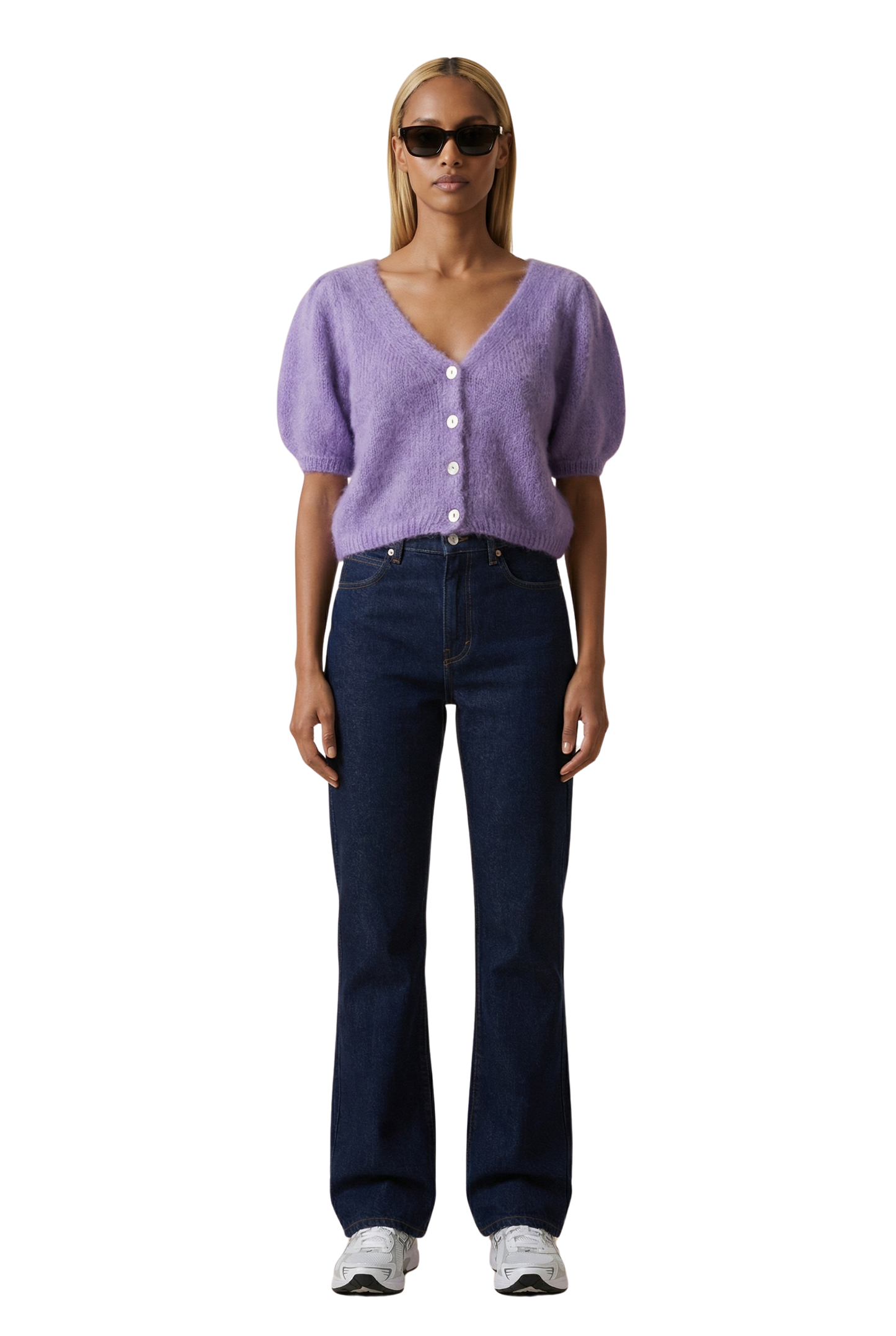 Harper Cardigan Lilac