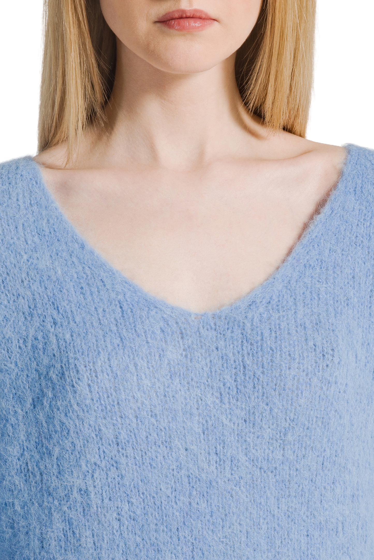 Milana LS Alpaca Pullover Sky Blue