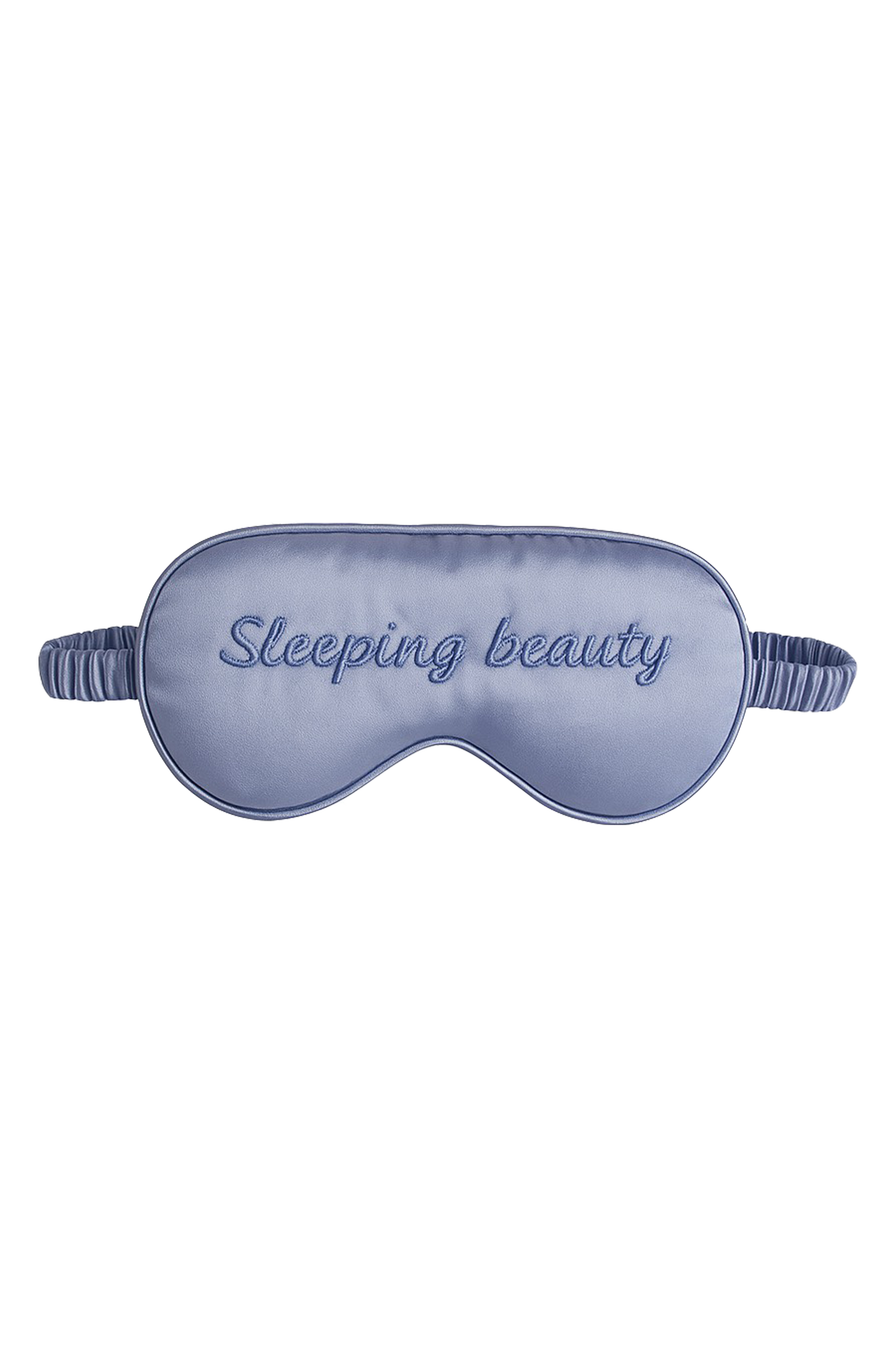 Cheri Silk Sleeping Mask Light Blue