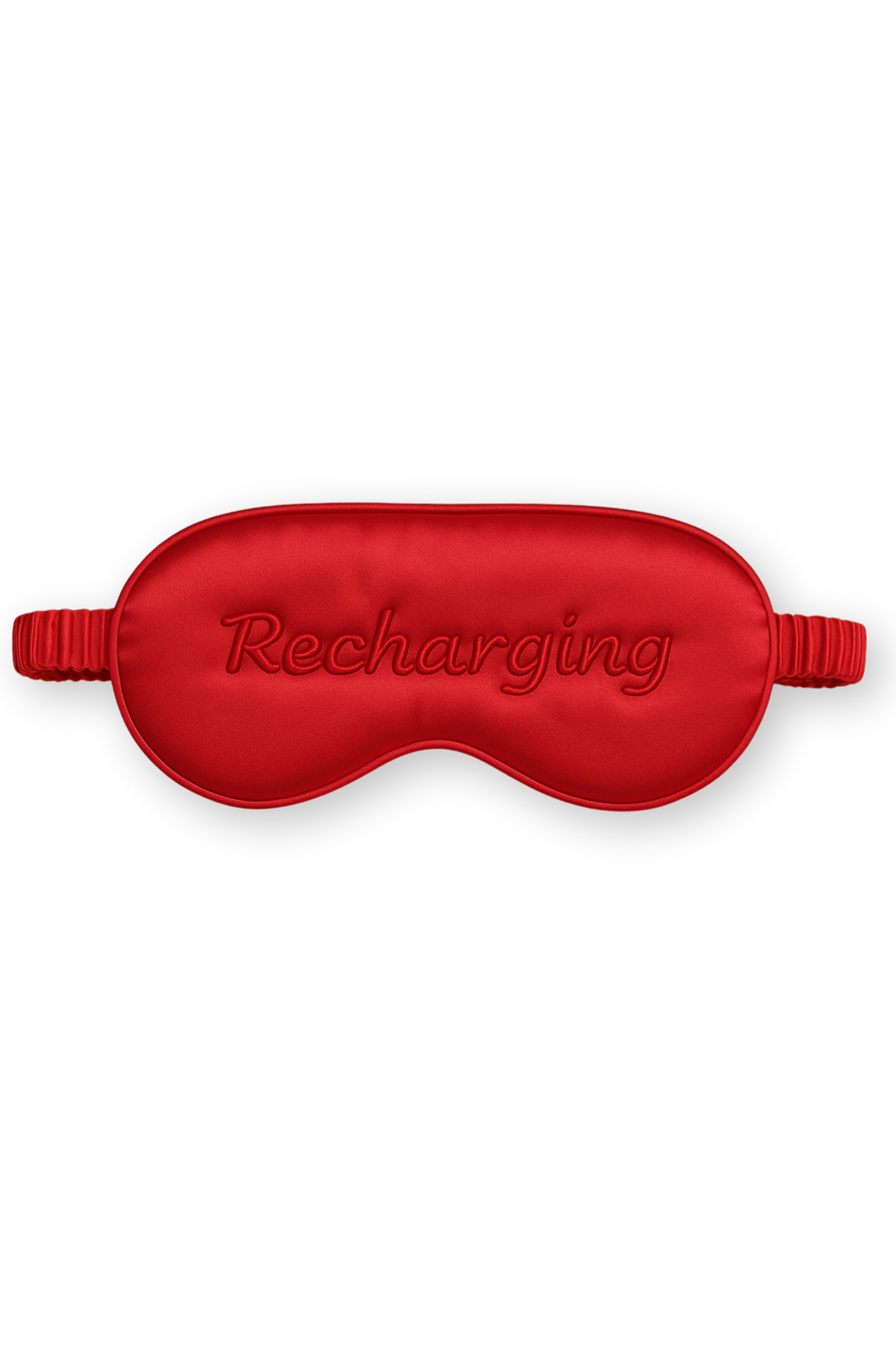 Cheri Silk Sleeping Mask Red