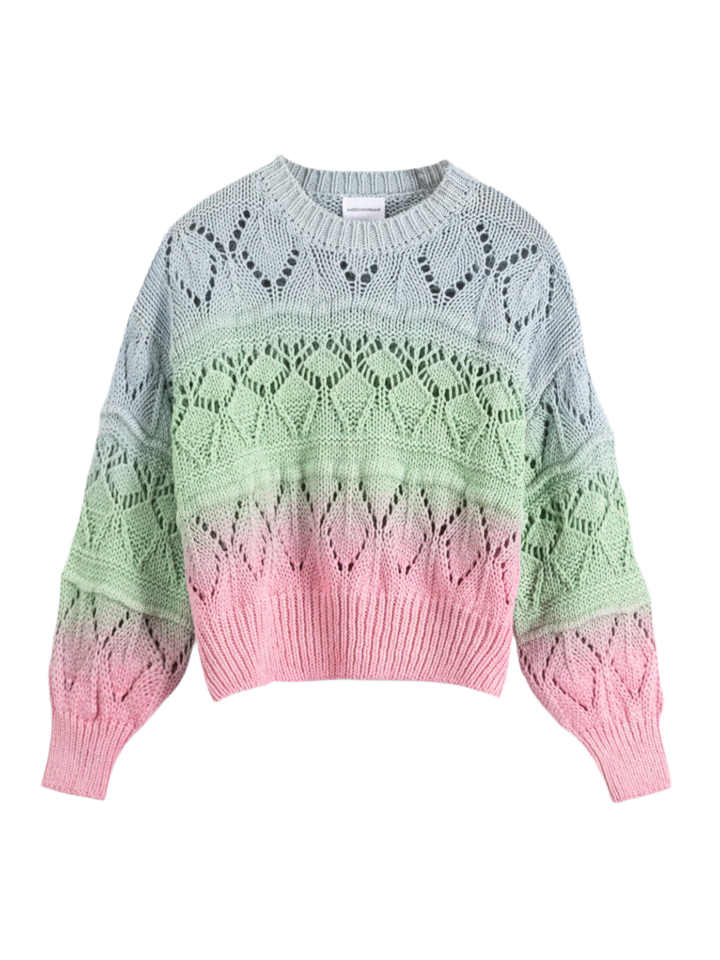 Cassie Cotton Pullover Candy Ombre