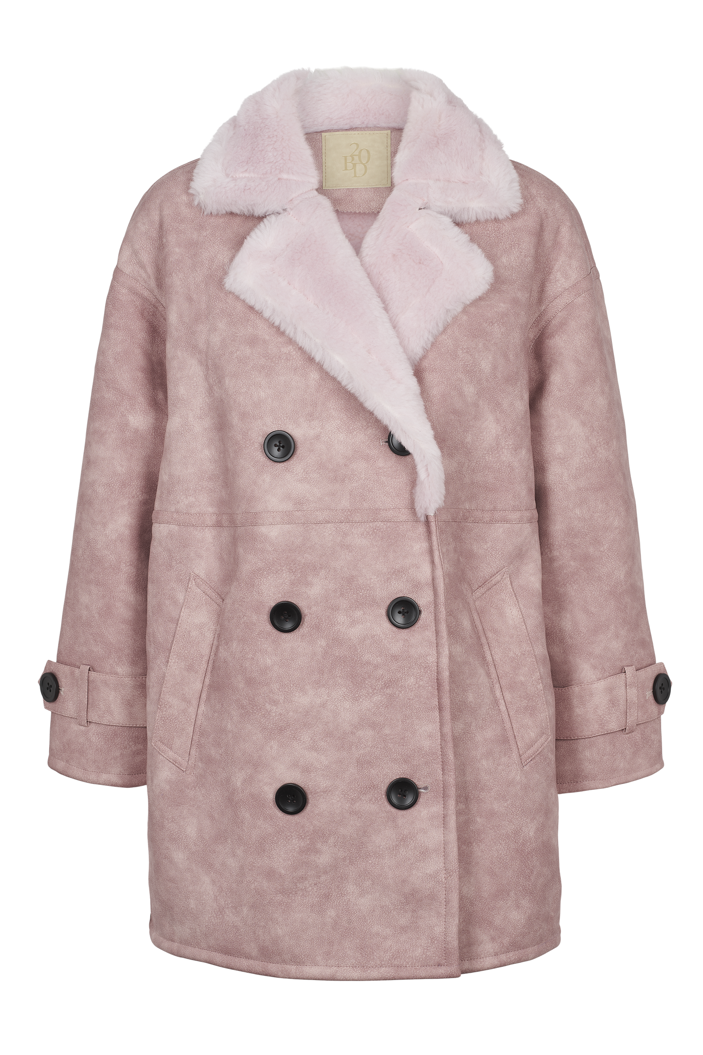 Joa Wool Short Light Pink