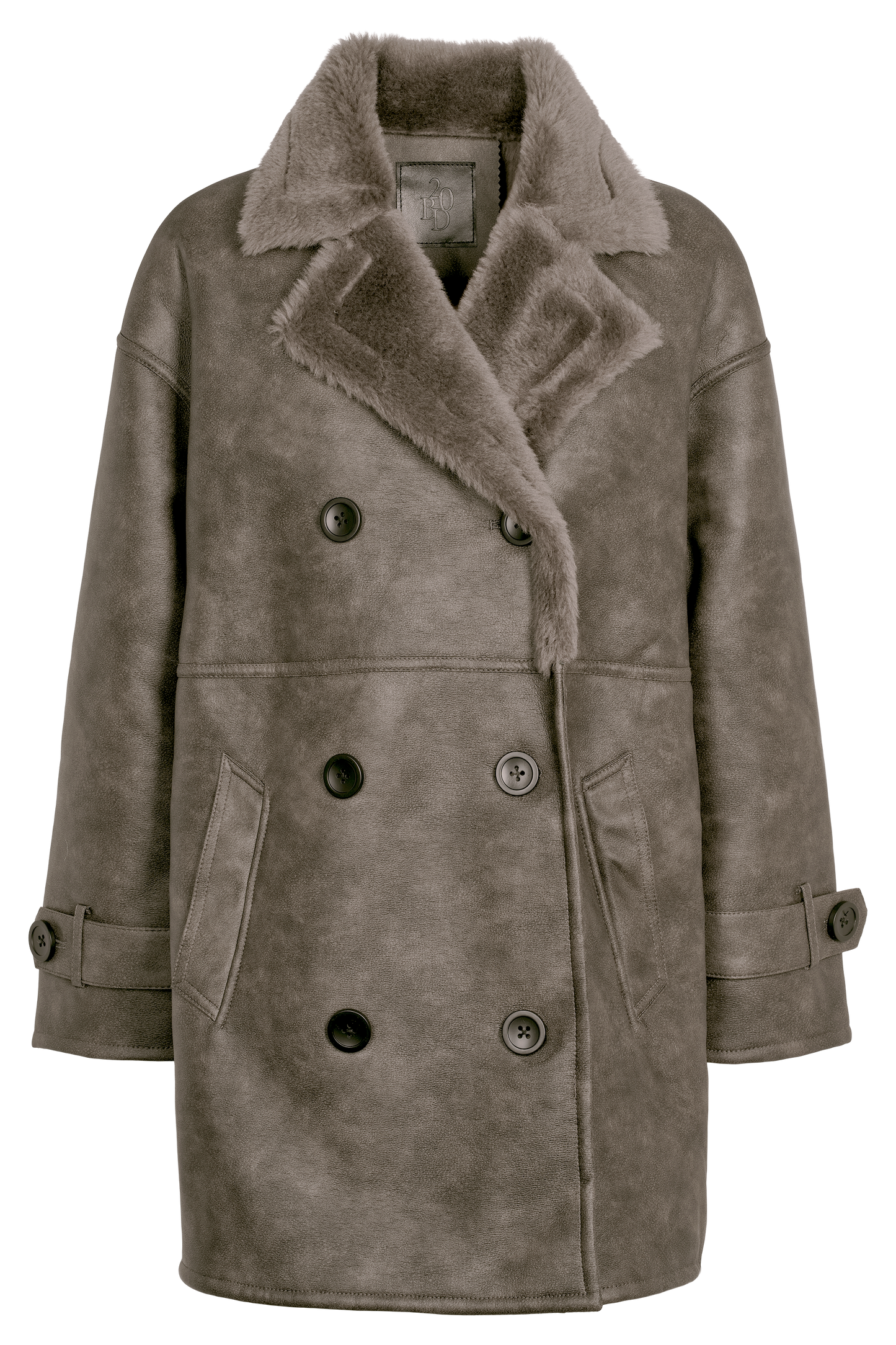 Joa Wool Short Taupe