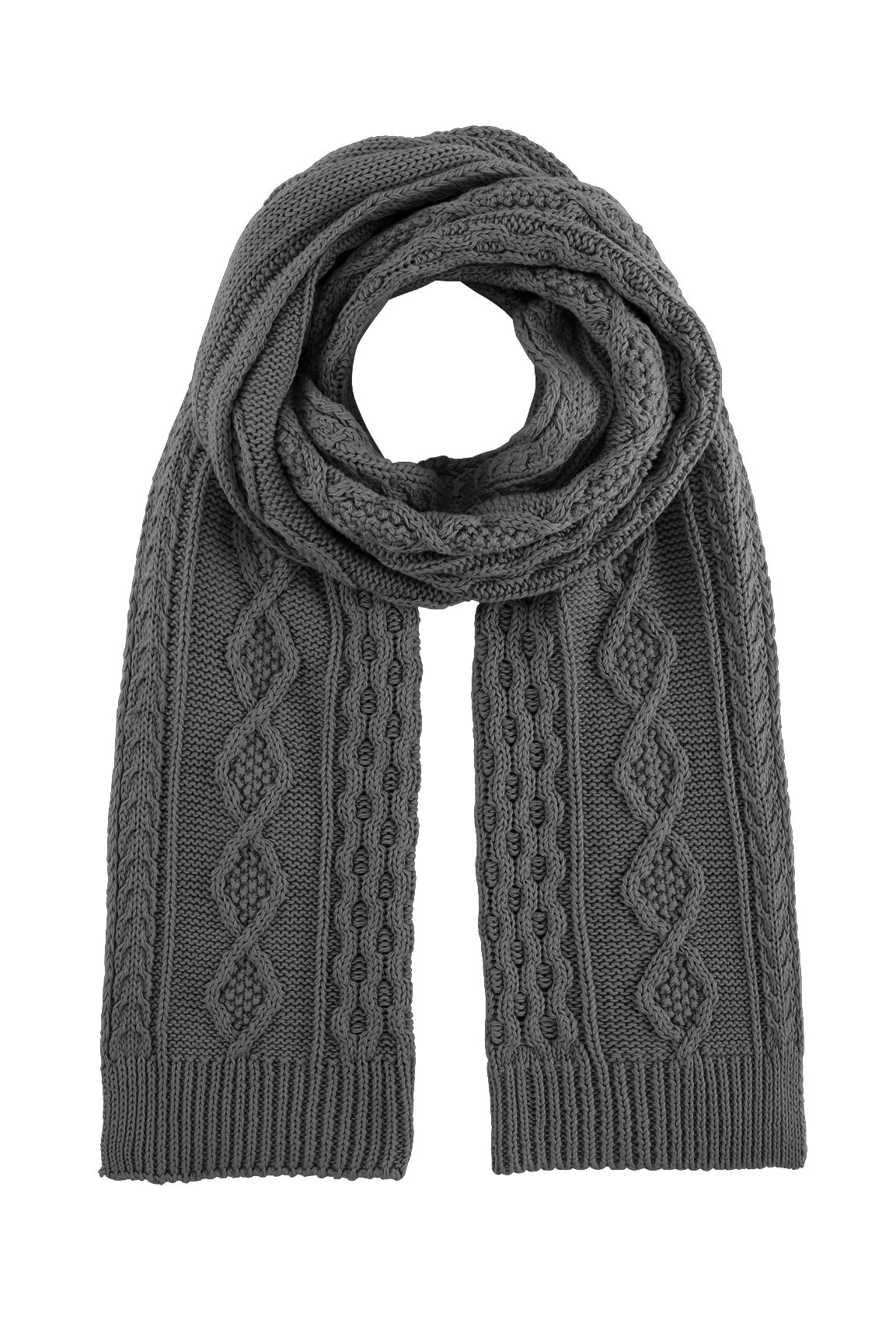 Jojo Cotton Scarf Graphite