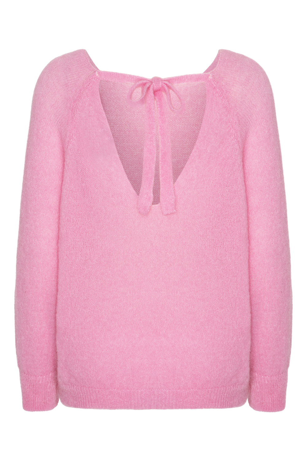 Julya Back Tie Pullover Soft Berry