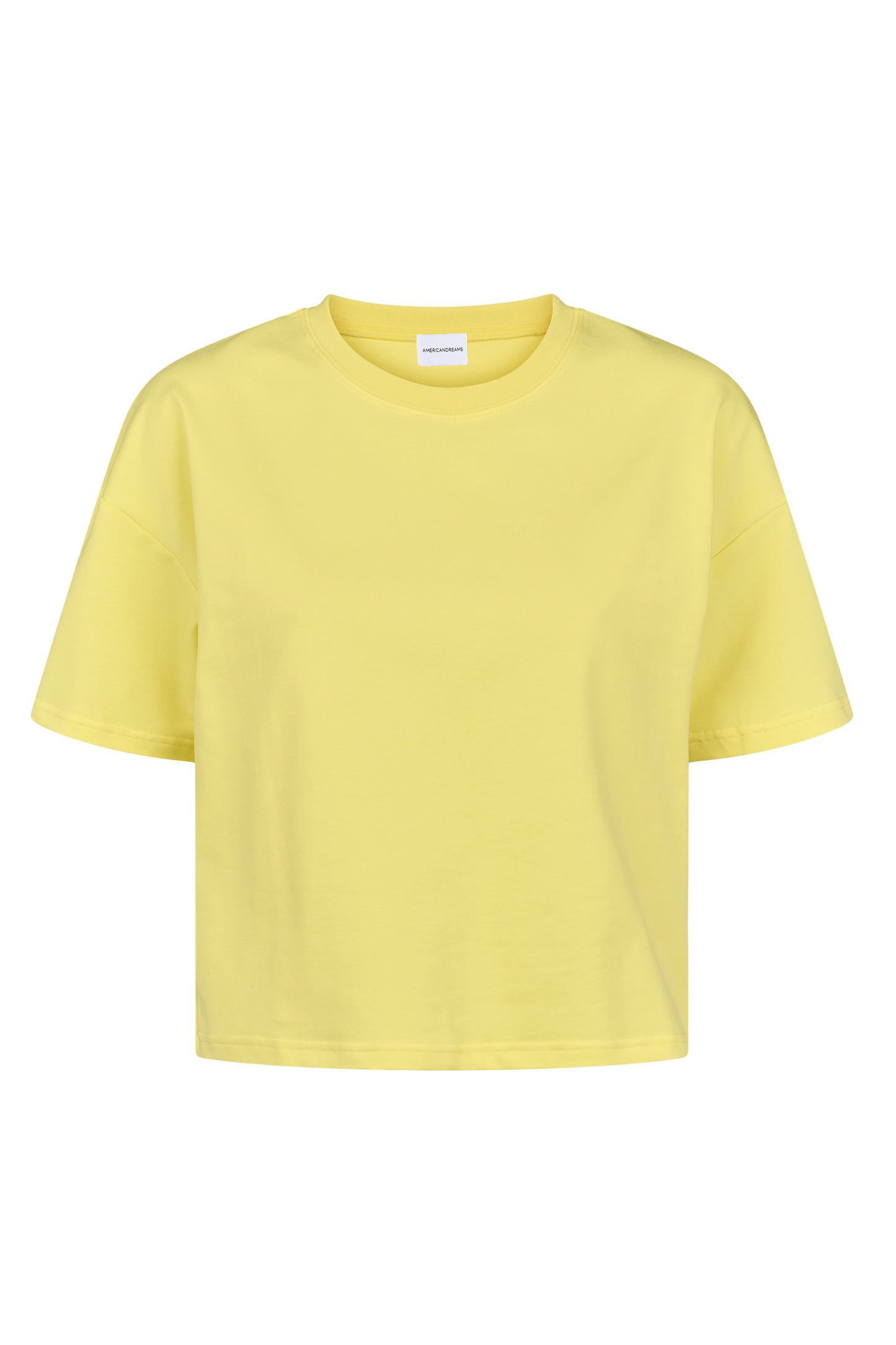 Kelly Boxy Tee Short Neon Yellow