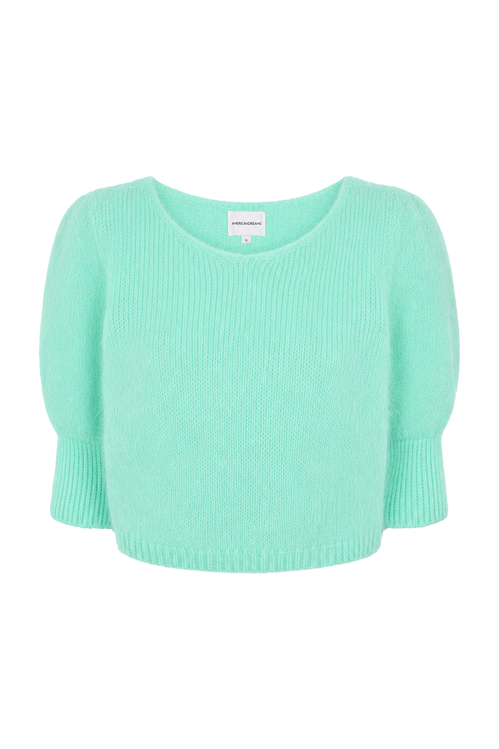 Koa Alpaca Pullover Seafoam Green