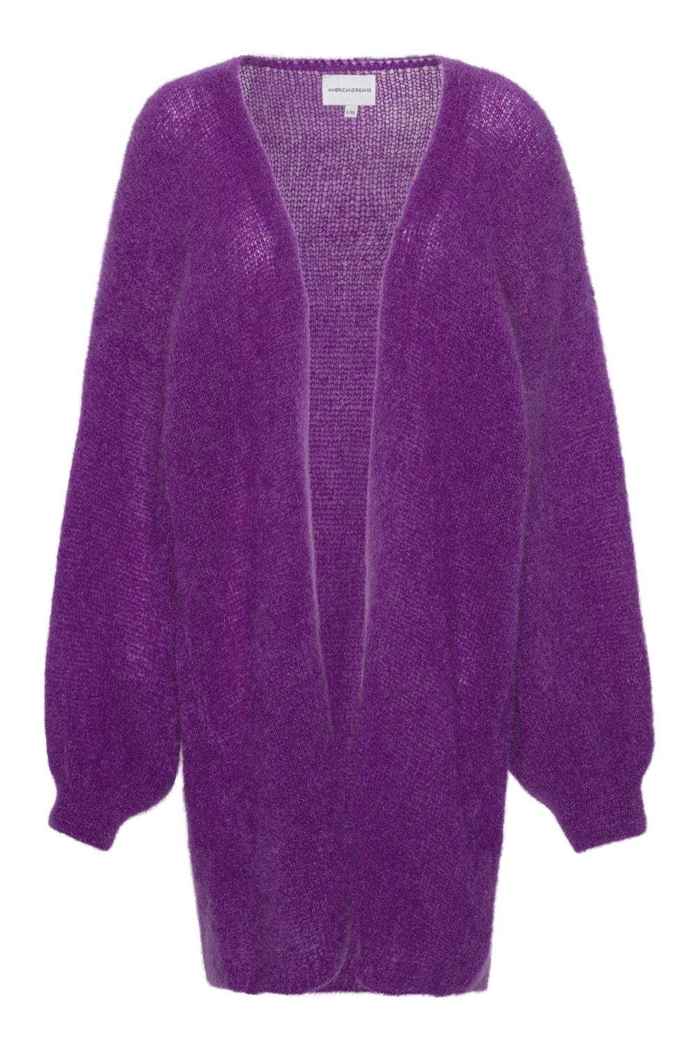 Lee Midi Cardigan Deep Purple