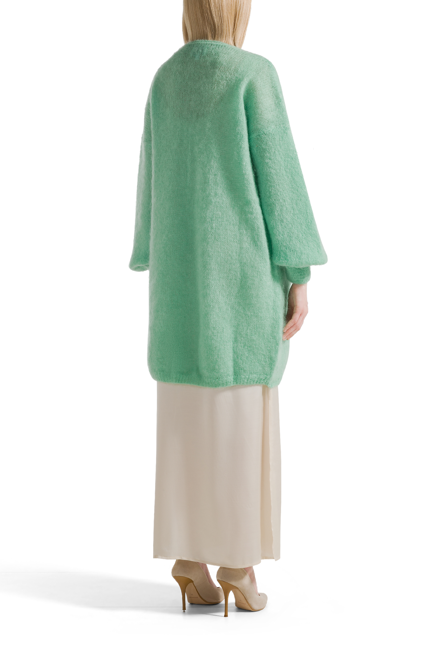 Lee Midi Cardigan Mint Green